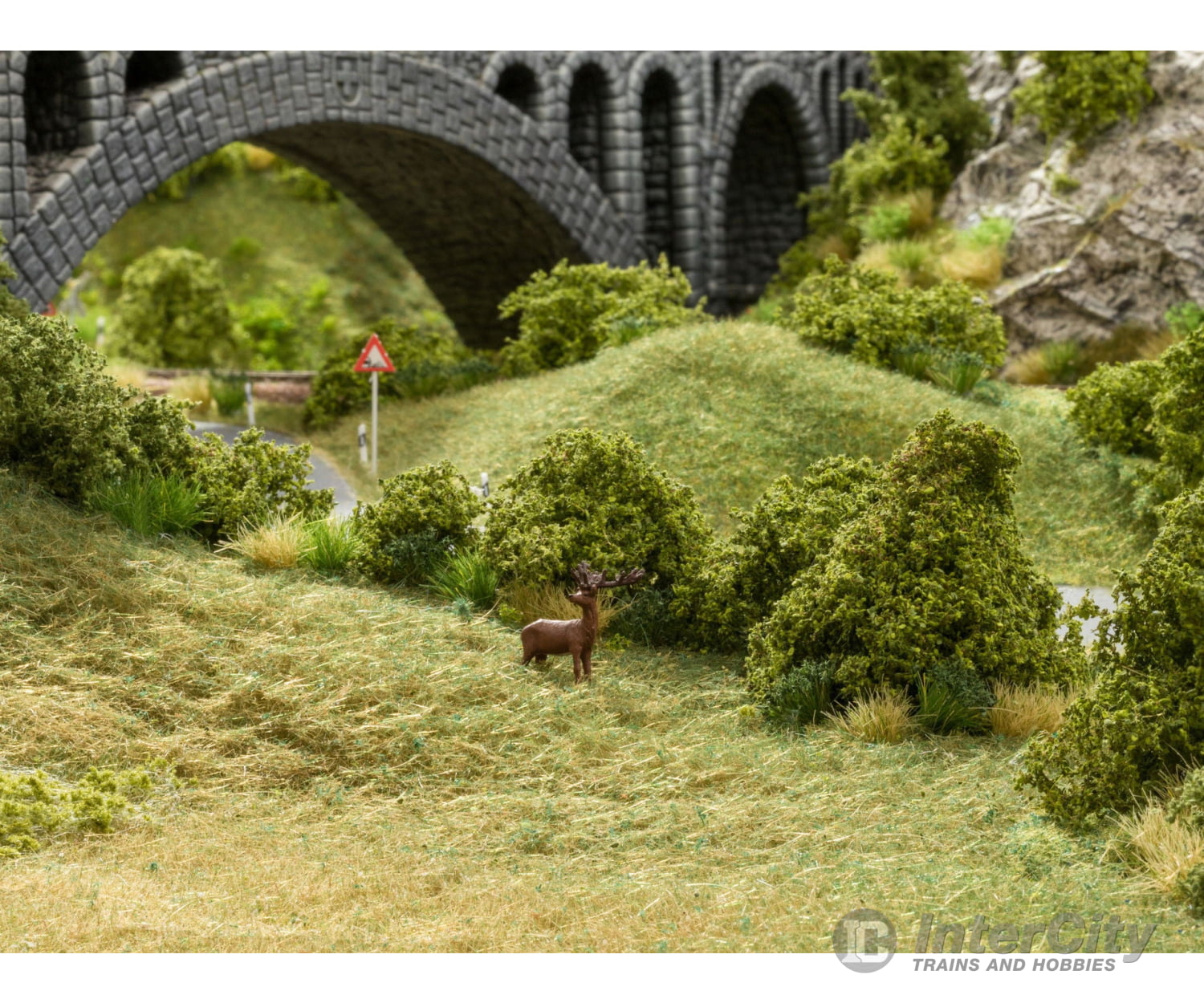 Noch 07081 HO TT N O Wild Grass Medium Green Static Grass & Applicators