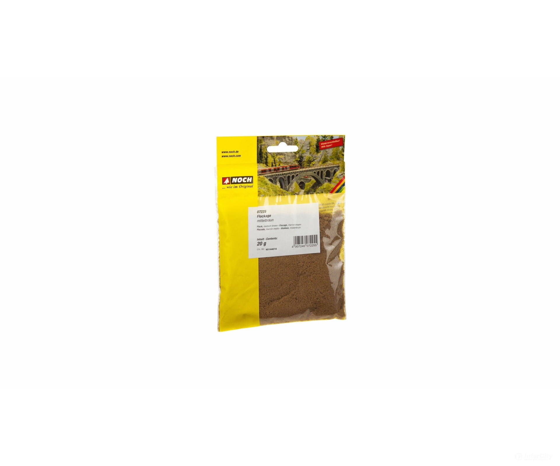 Noch 07225 Flock medium brown Flock & Turf