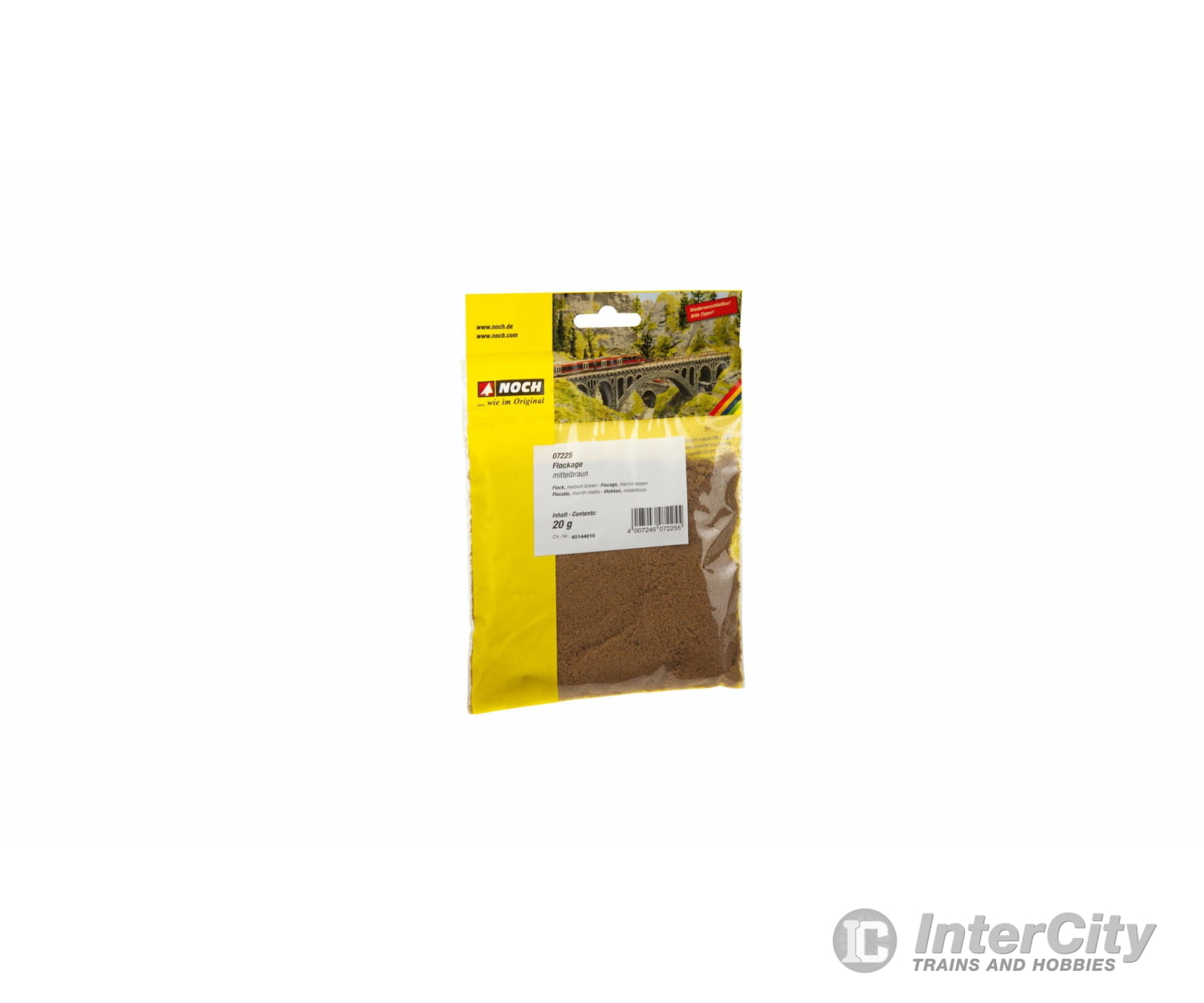 Noch 07225 Flock medium brown Flock & Turf