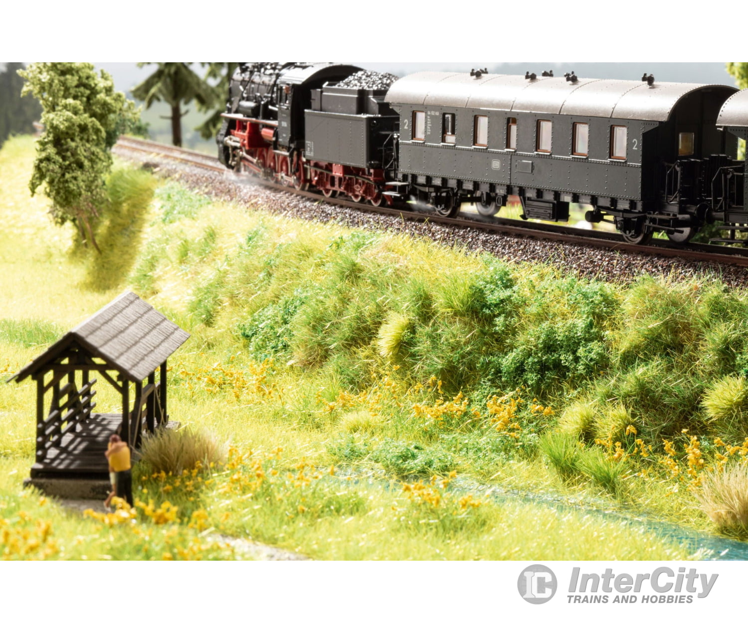 Noch 07250 HO N Z Groundcover Foliage Medium Green Grass & Scenery Mats