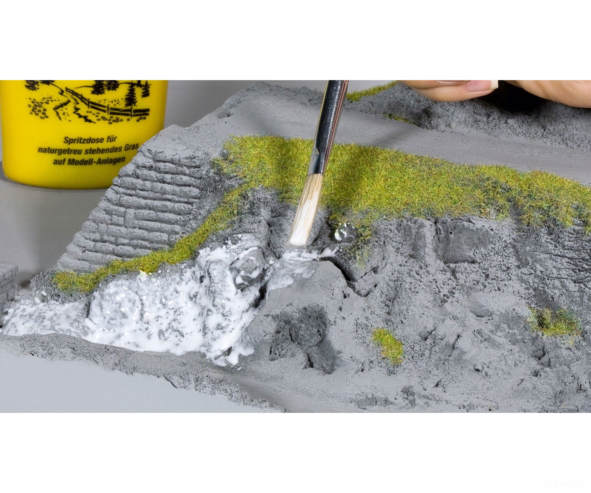 Noch 07254 HO N Z Groundcover Foliage Green/Brown Grass & Scenery Mats