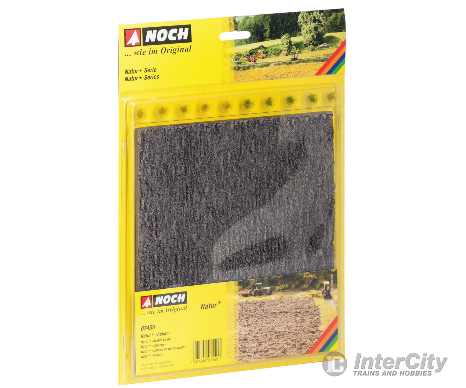 Noch 07450 HO TT Natur + ’Arable Land’ Grass & Scenery Mats