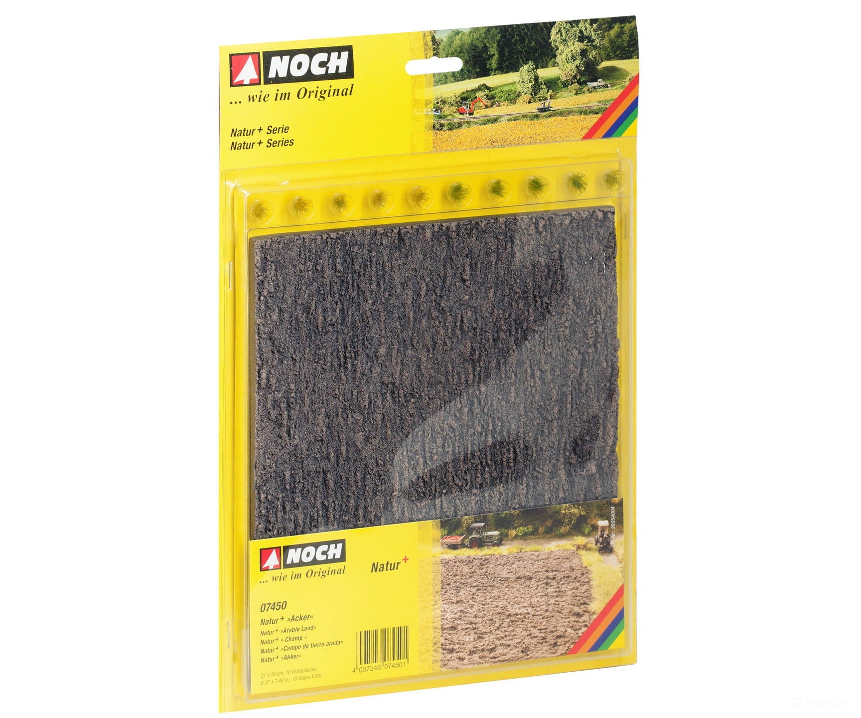Noch 07450 HO TT Natur + ’Arable Land’ Grass & Scenery Mats