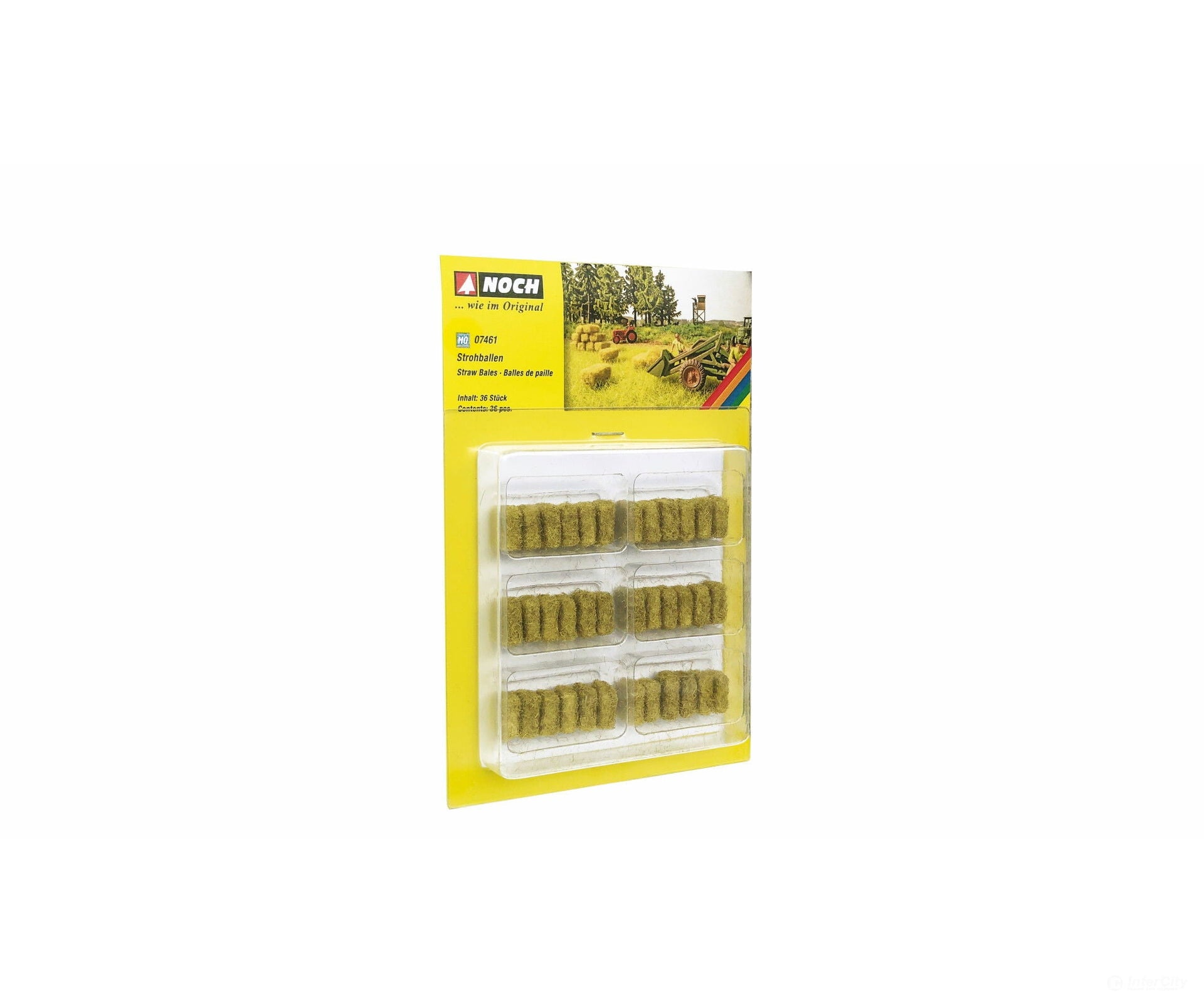 Noch 07461 HO Straw Bales Grass & Scenery Mats