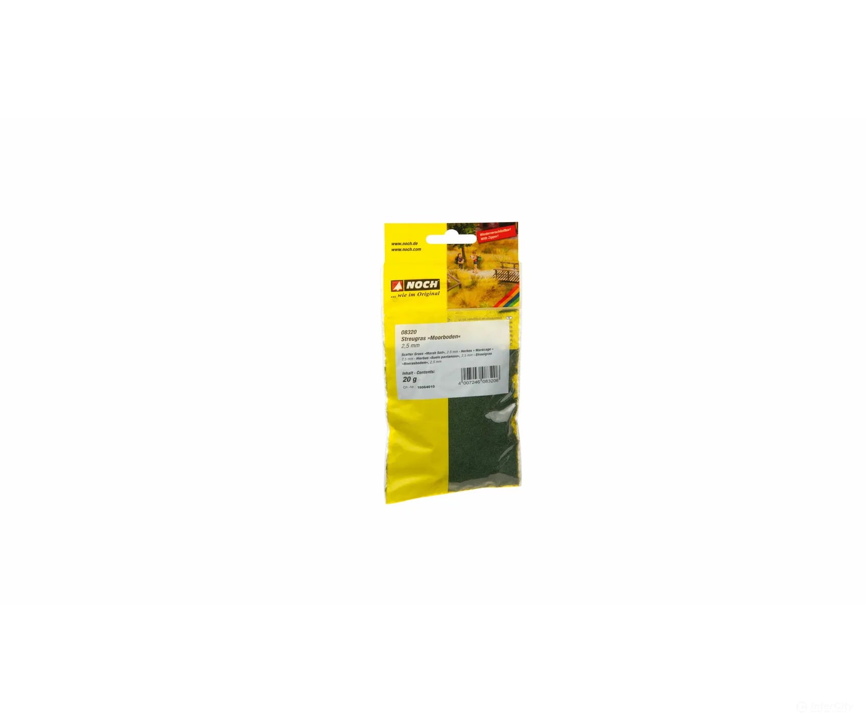 Noch 08320 HO N Z Scatter Grass ’Marshland’ 2.5 mm Static Grass & Applicators