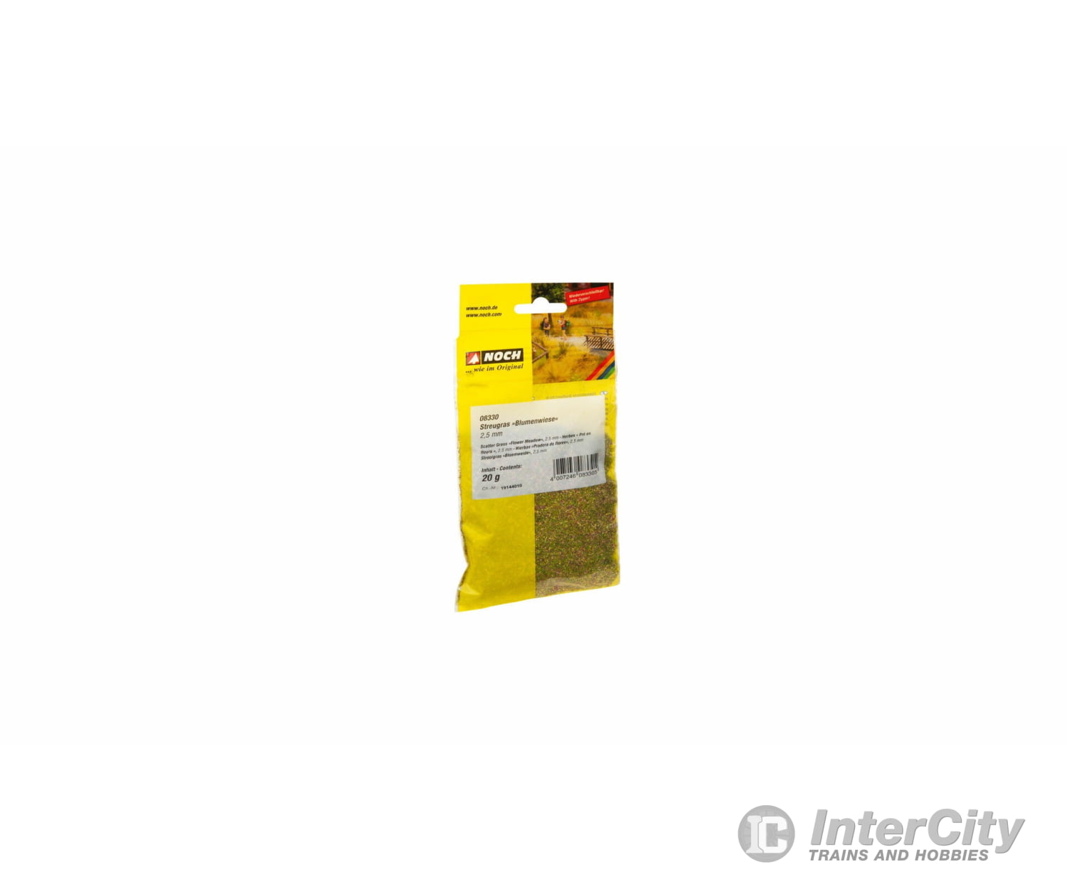 Noch 08330 Scatter Grass ’Flower Meadow’ Static Grass & Applicators
