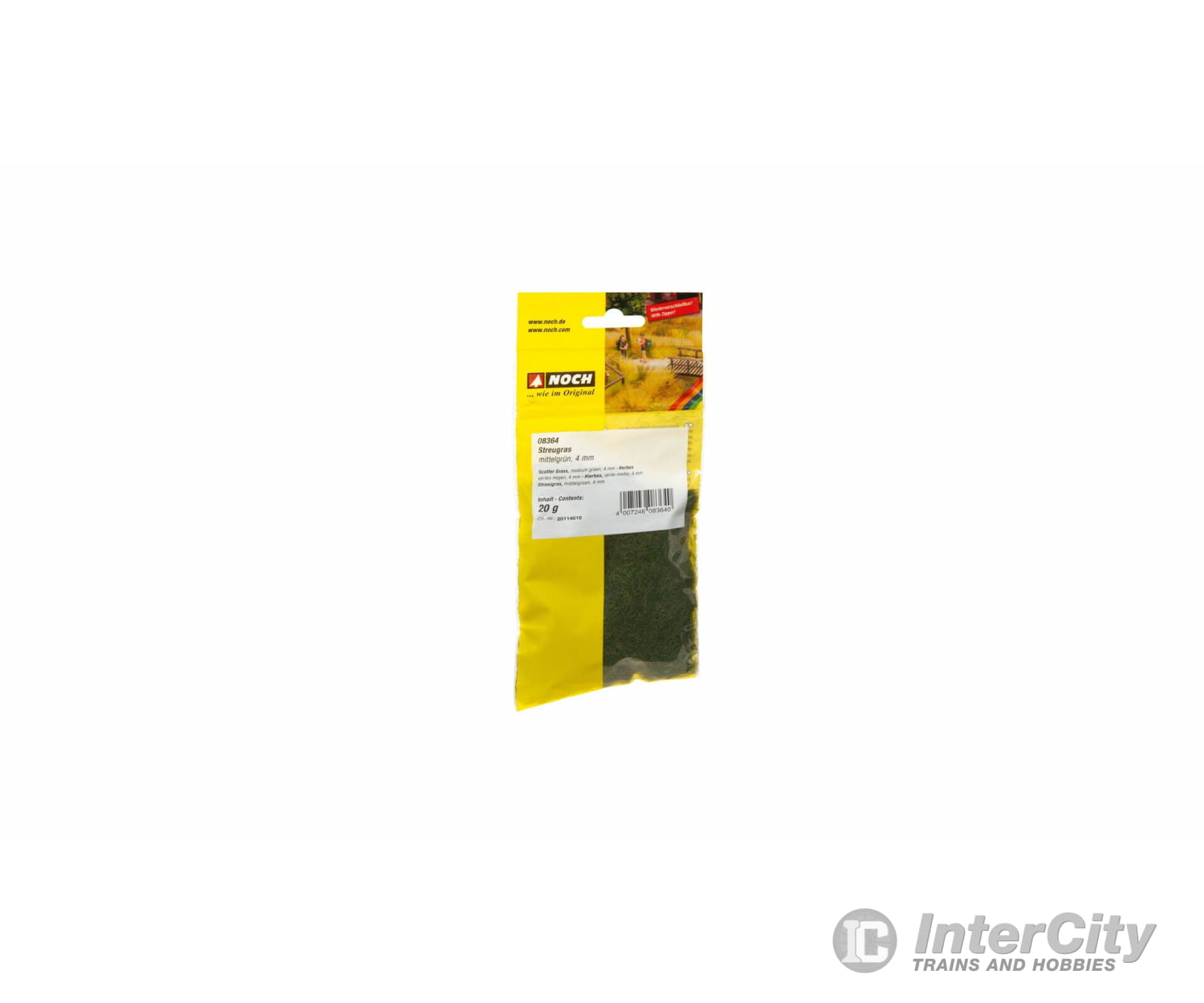 Noch 08364 HO TT N Z O Scatter Grass Medium Green Static Grass & Applicators