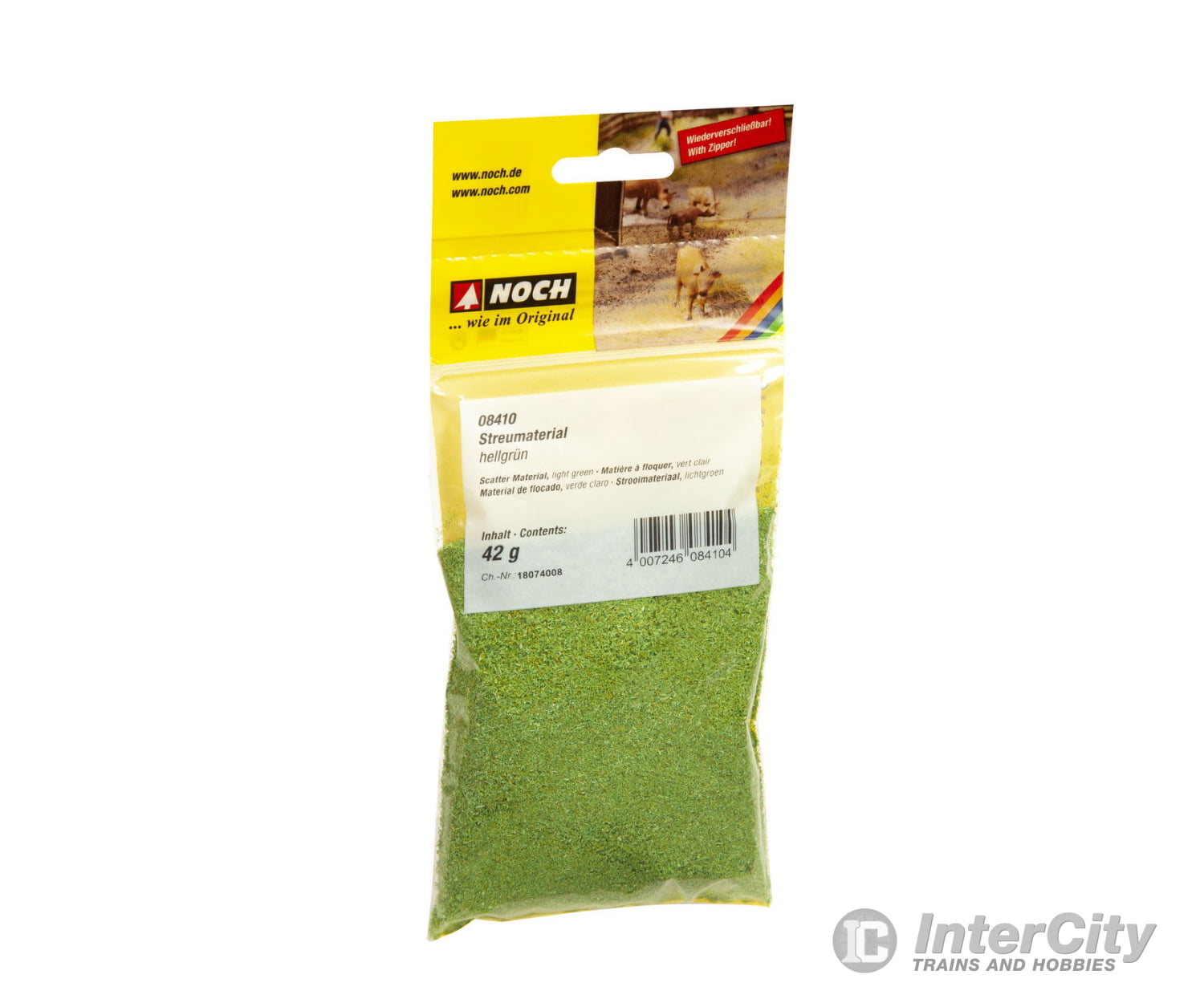 Noch 08410 Scatter Material light green Flock & Turf