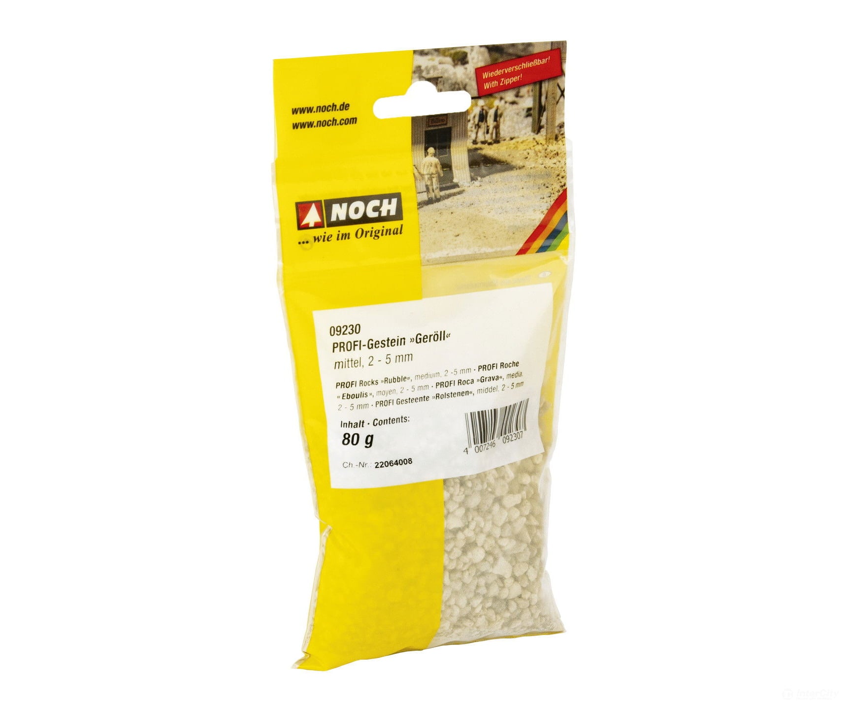 Noch 09230 HO N Z PROFI Rocks ’Scree’ Medium 2-5 mm Rocks & Landforms