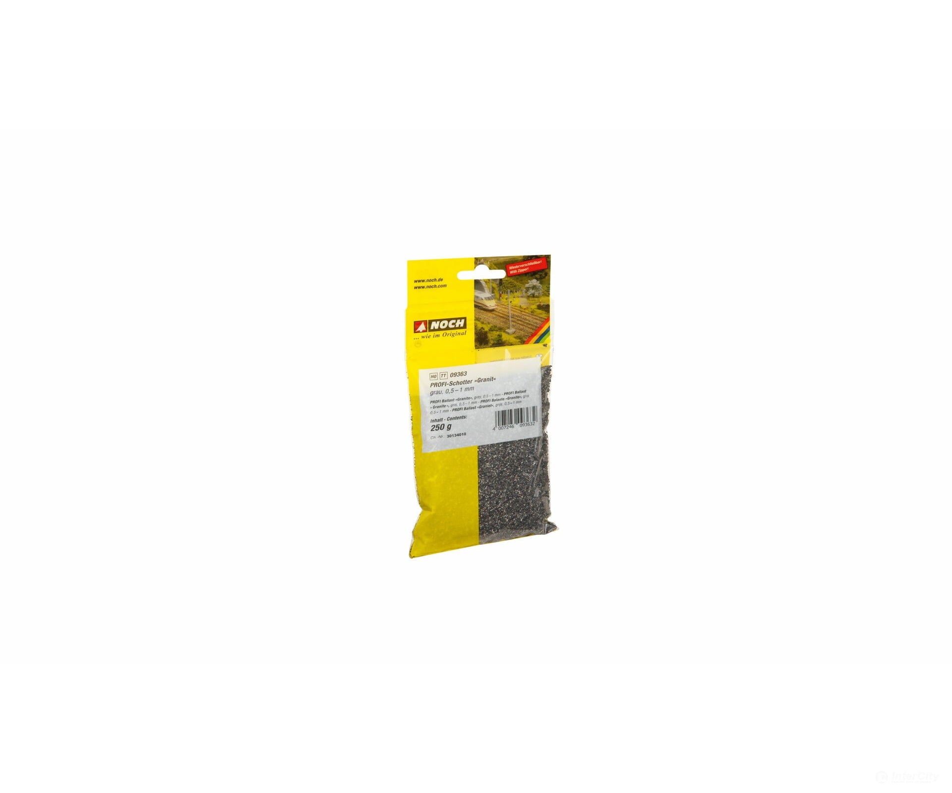 Noch 09363 HO TT PROFI Ballast ’Granite’ grey Ballast & Roadbed