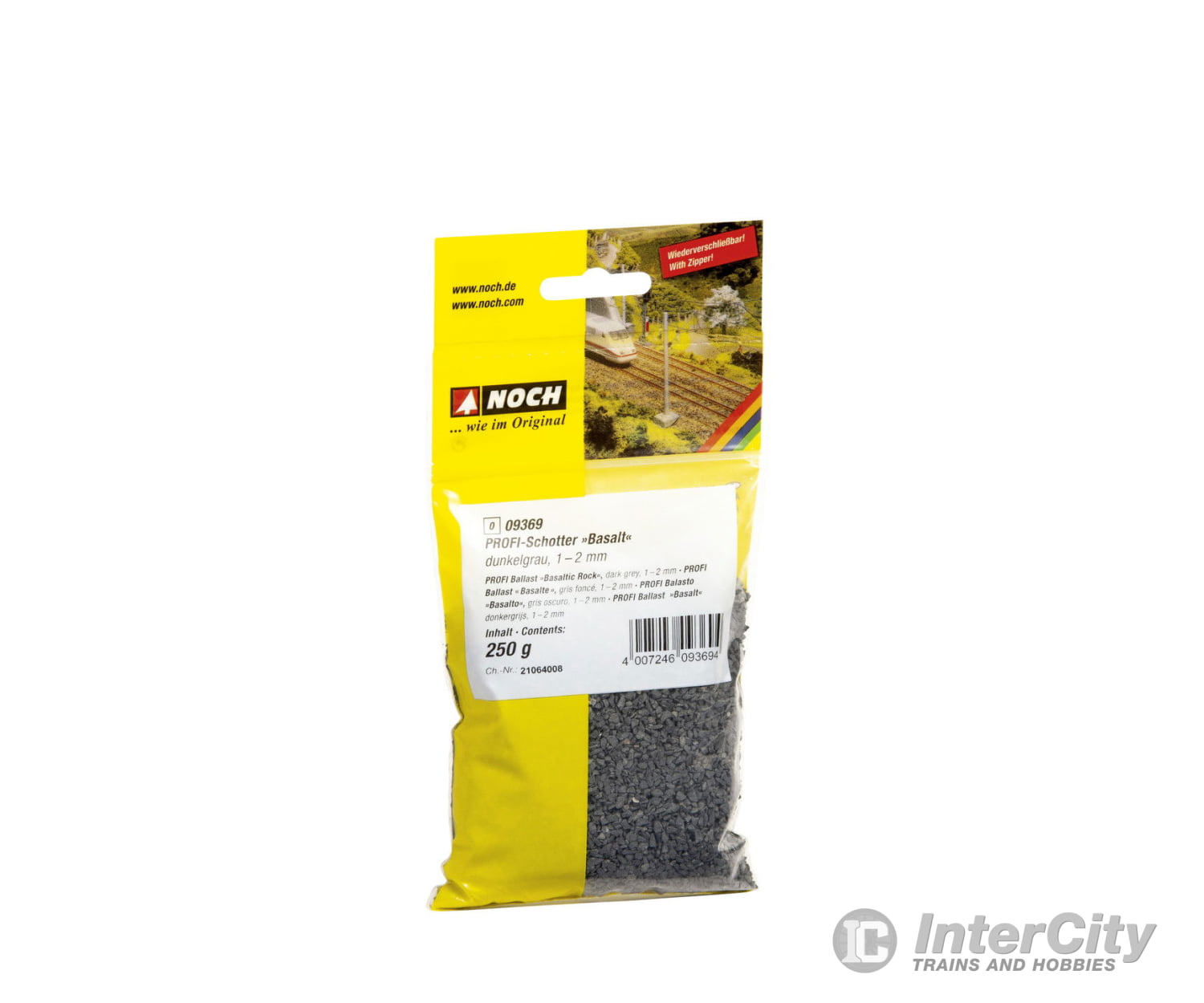 Noch 09369 O PROFI Ballast ’Basalt’ Ballast & Roadbed
