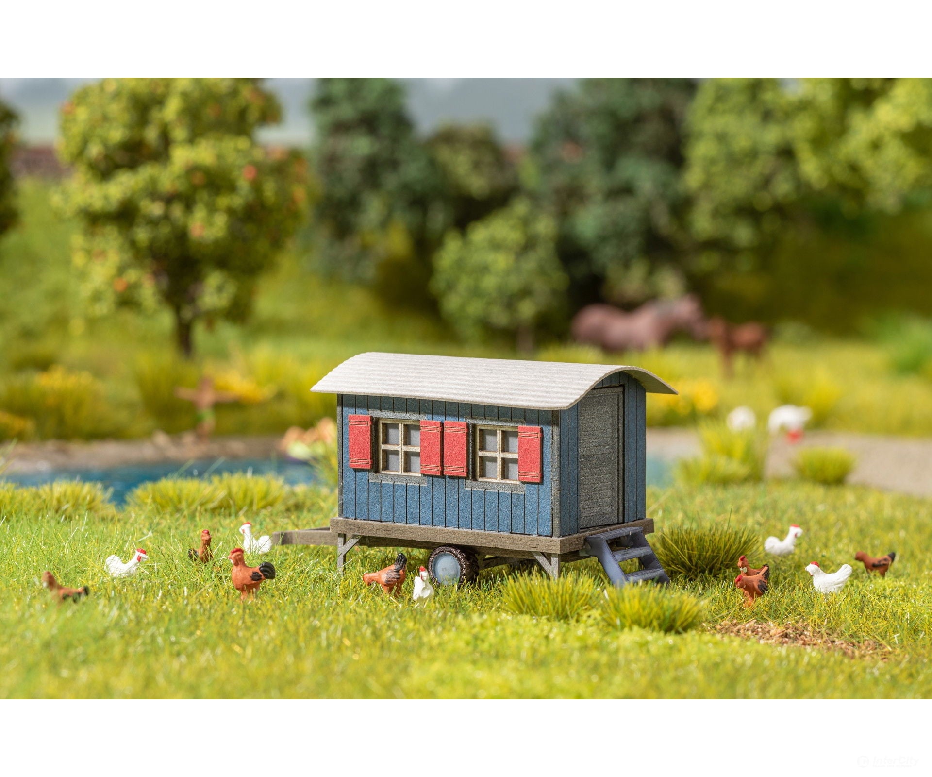 Noch 12853 HO Chickens Figures