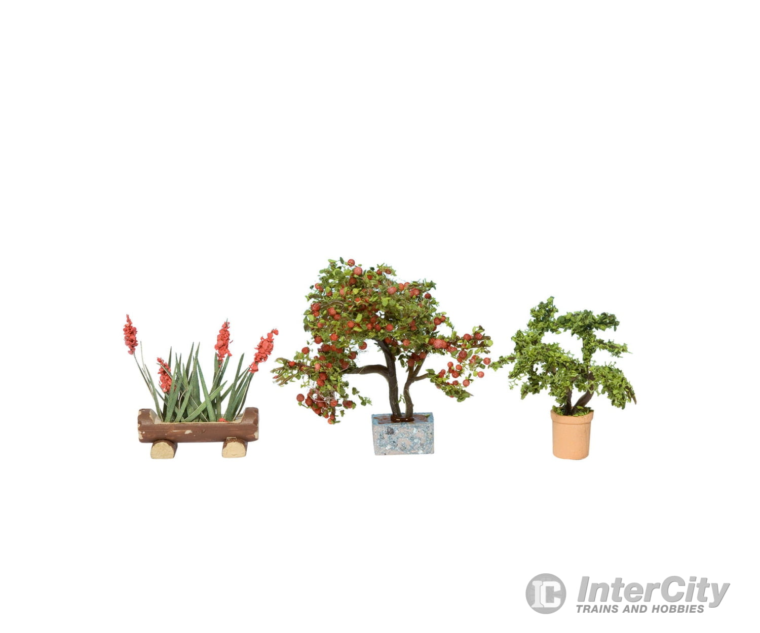 Noch 14020 HO Ornamental Plants in Flowerpots Trees & Vegetation