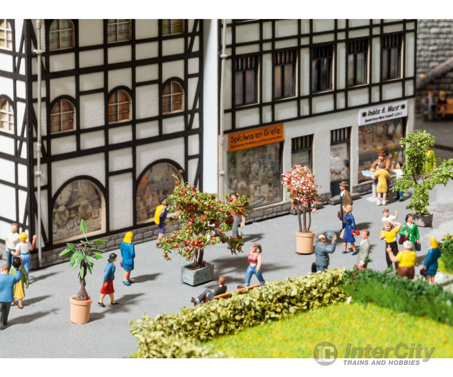 Noch 14020 HO Ornamental Plants in Flowerpots Trees & Vegetation