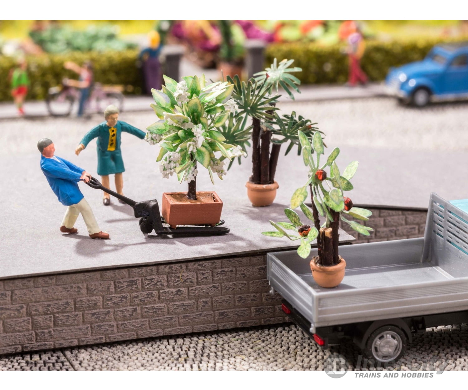 Noch 14024 HO Palms Trees & Vegetation