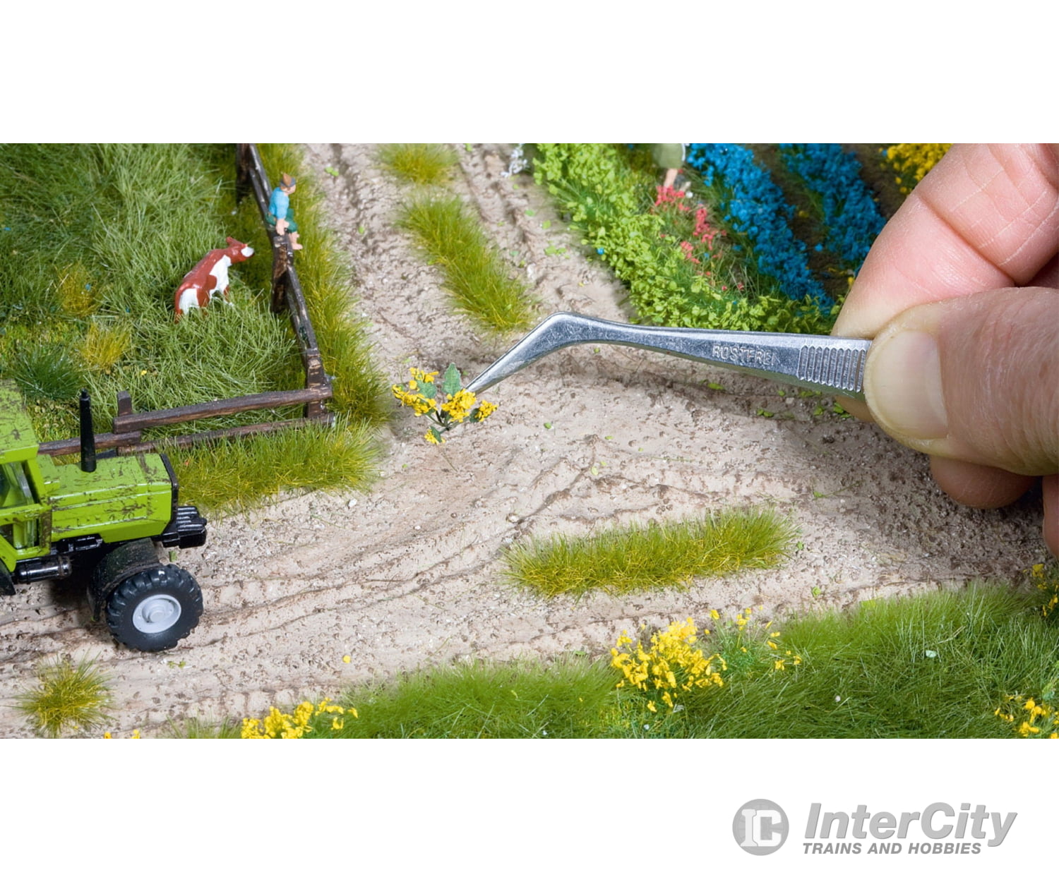 Noch 14050 HO Flower Garden Trees & Vegetation