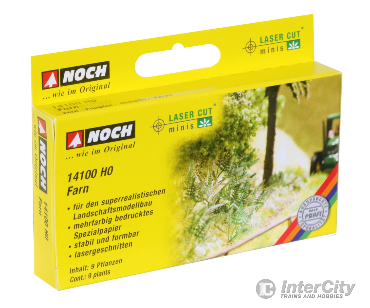 Noch 14100 HO Farn Trees & Vegetation