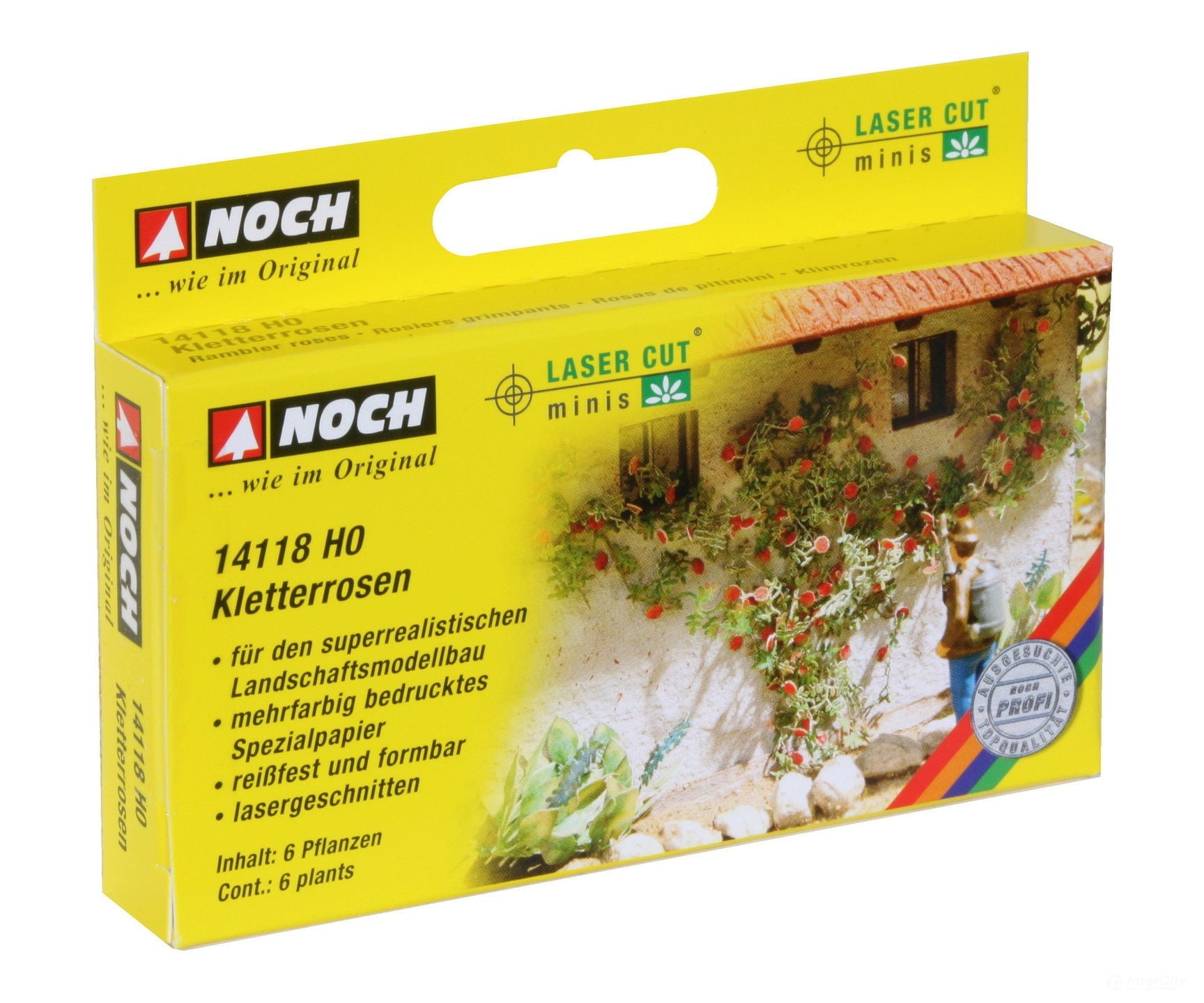 Noch 14118 HO Rambler Roses Trees & Vegetation