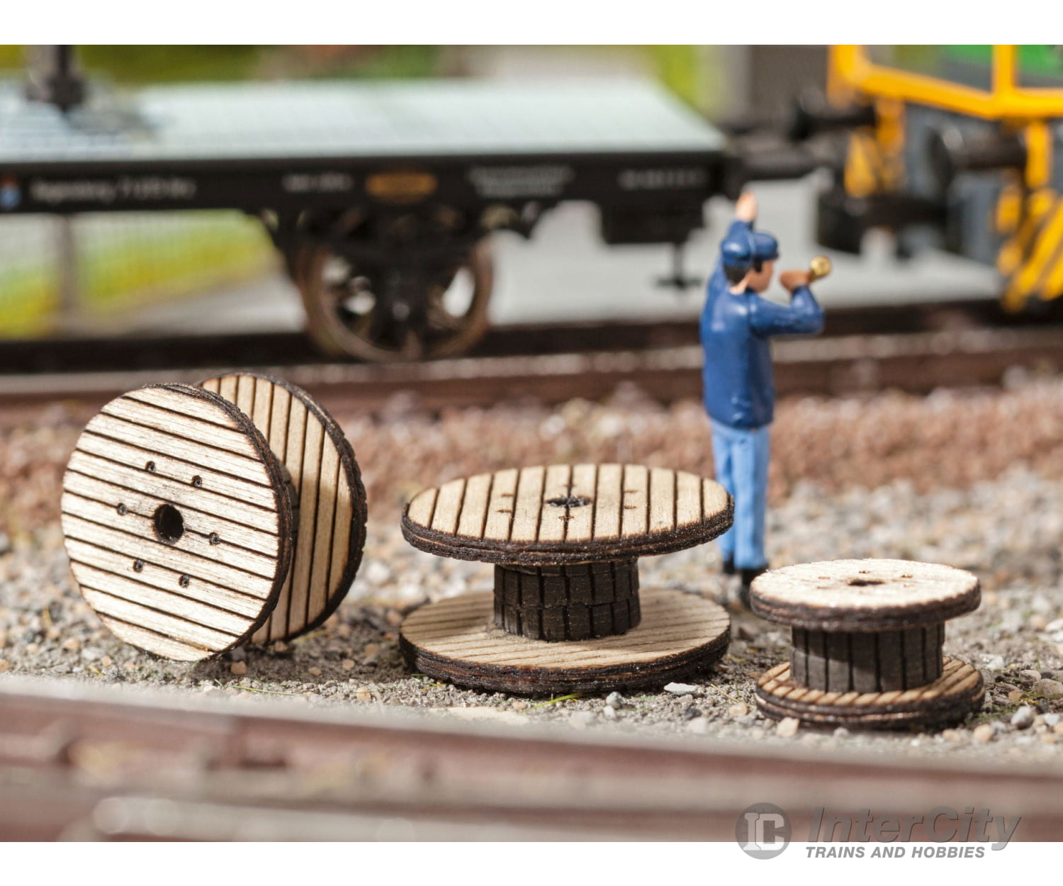 Noch 14202 HO Cable Rolls Scenery Details