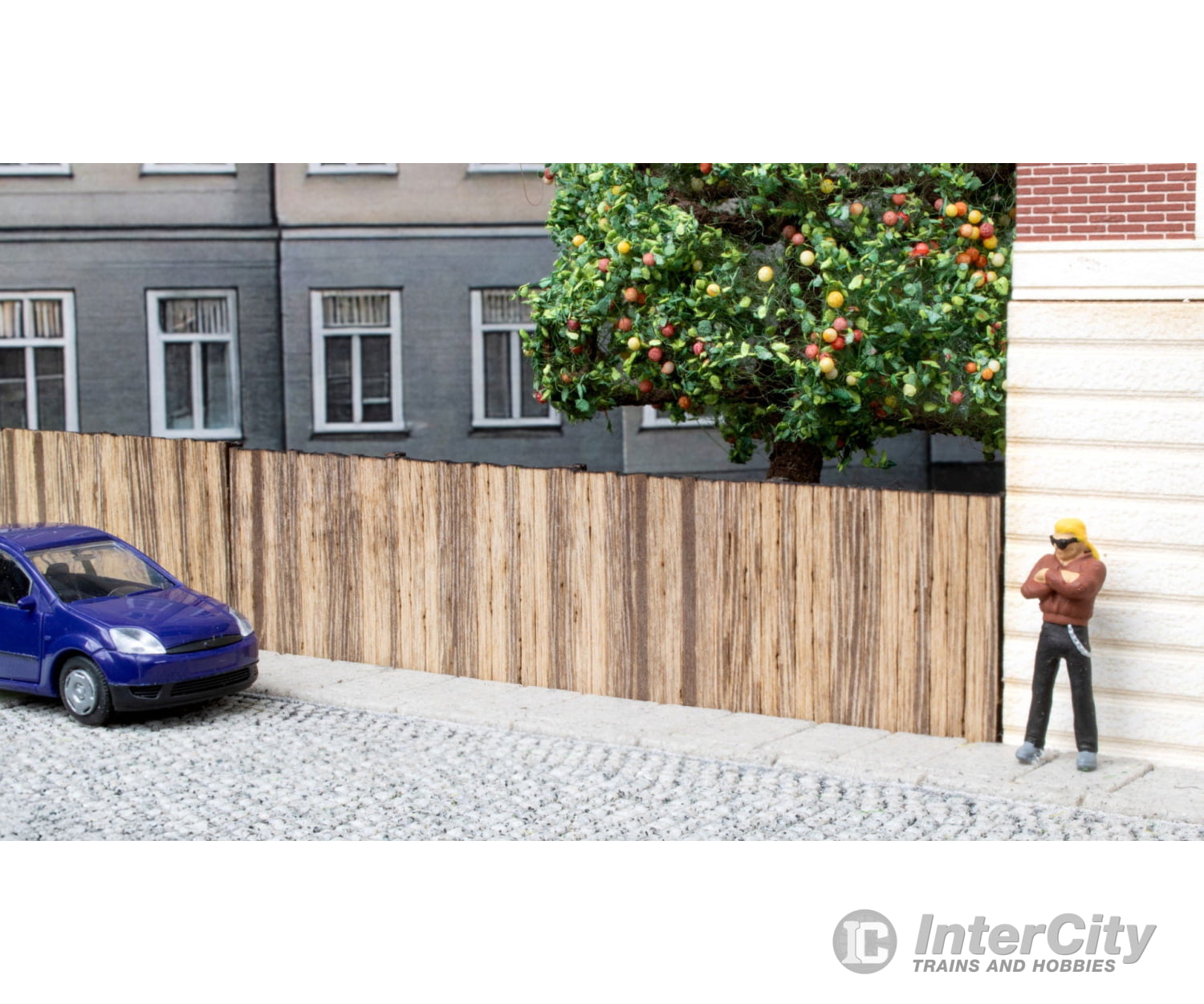 Noch 14213 HO Wooden Wall Scenery Details