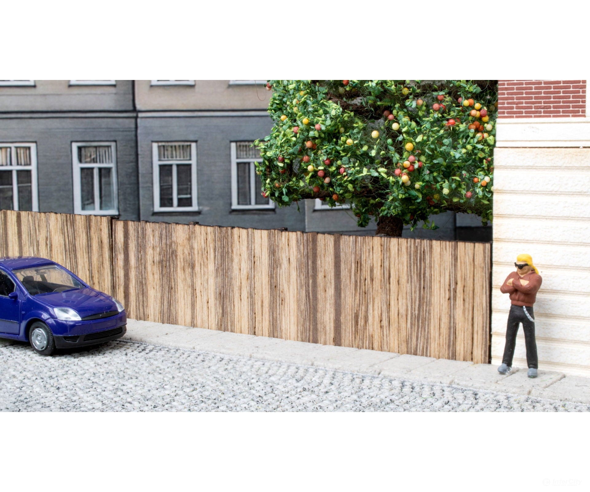 Noch 14213 HO Wooden Wall Scenery Details