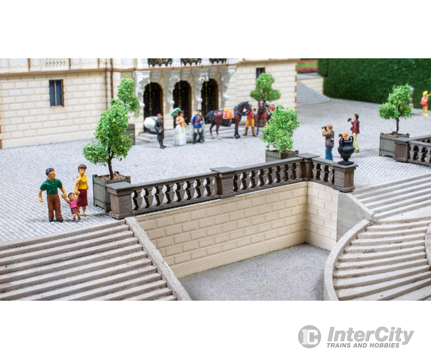 Noch 14215 HO Balustrade Scenery Details