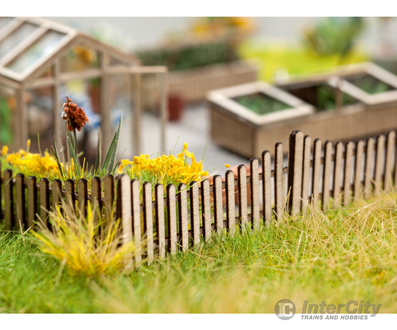 Noch 14230 HO Timber Fence Scenery Details