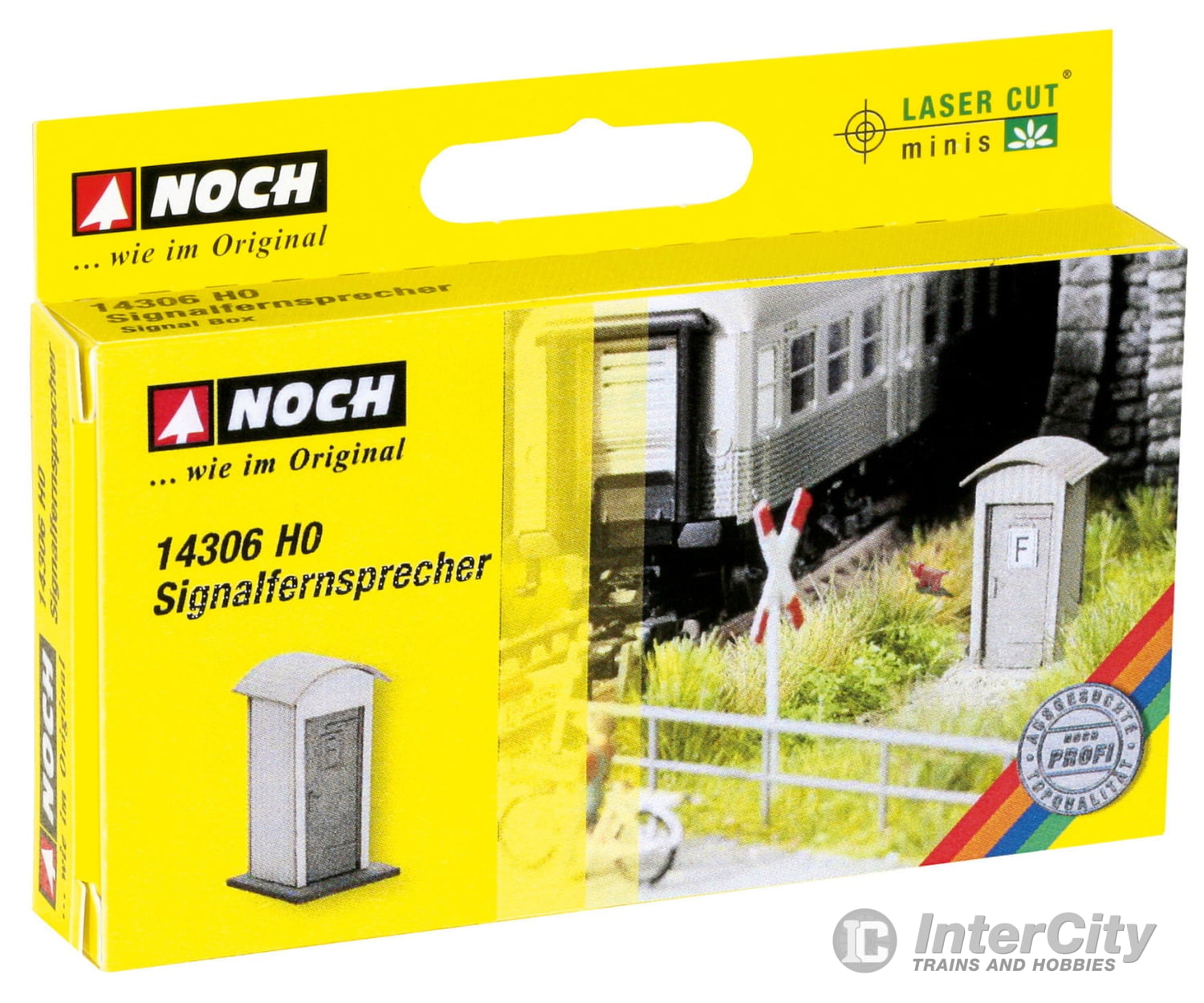 Noch 14306 HO Railway Trackside Phone Scenery Details