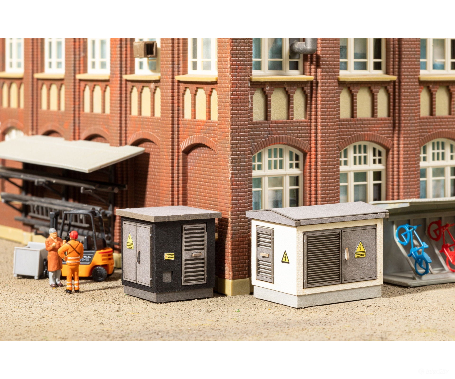 Noch 14314 HO Transformer Stations Scenery Details
