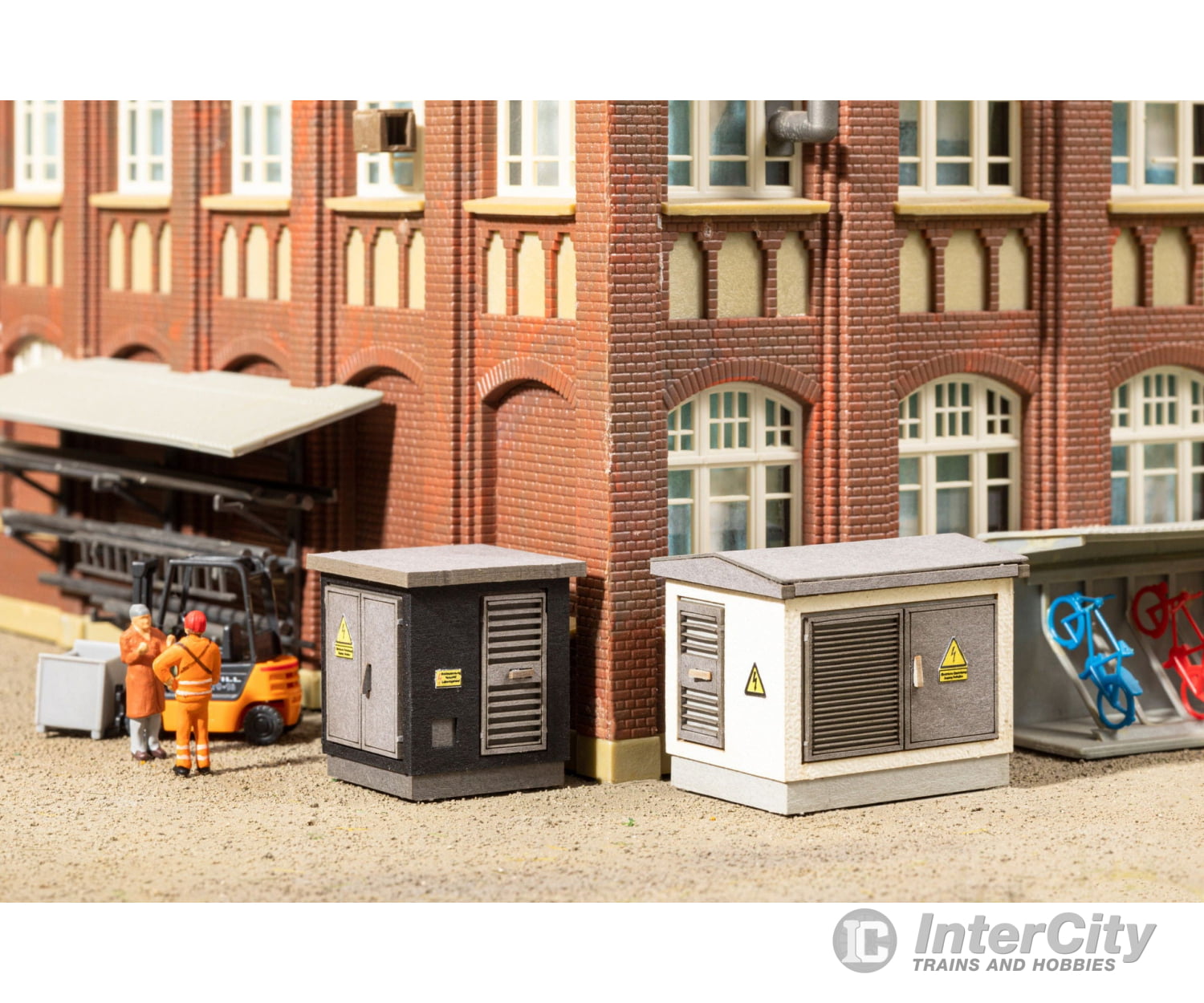 Noch 14314 HO Transformer Stations Scenery Details