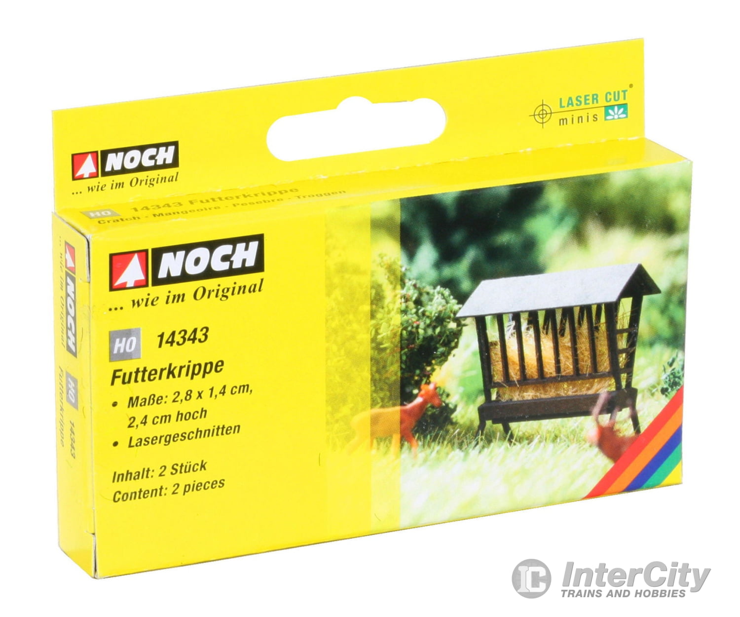 Noch 14343 HO Hay Feeder Scenery Details