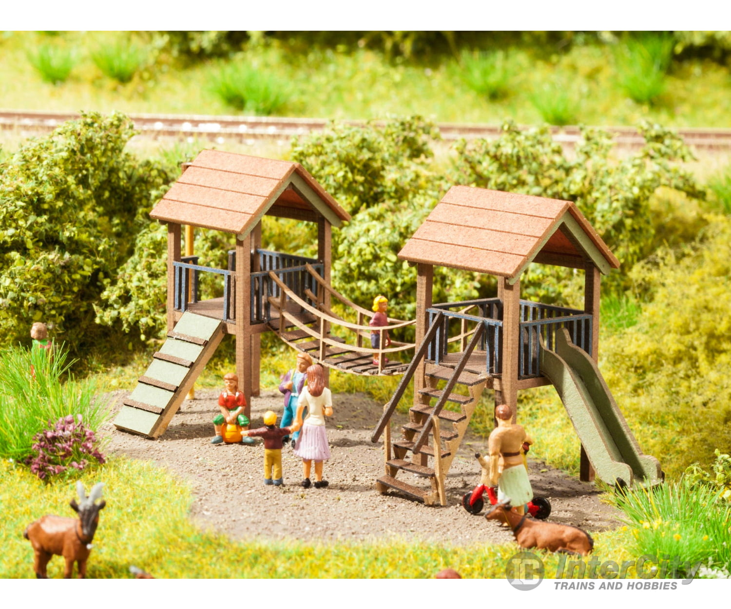 Noch 14367 HO Adventure Playground Scenery Details