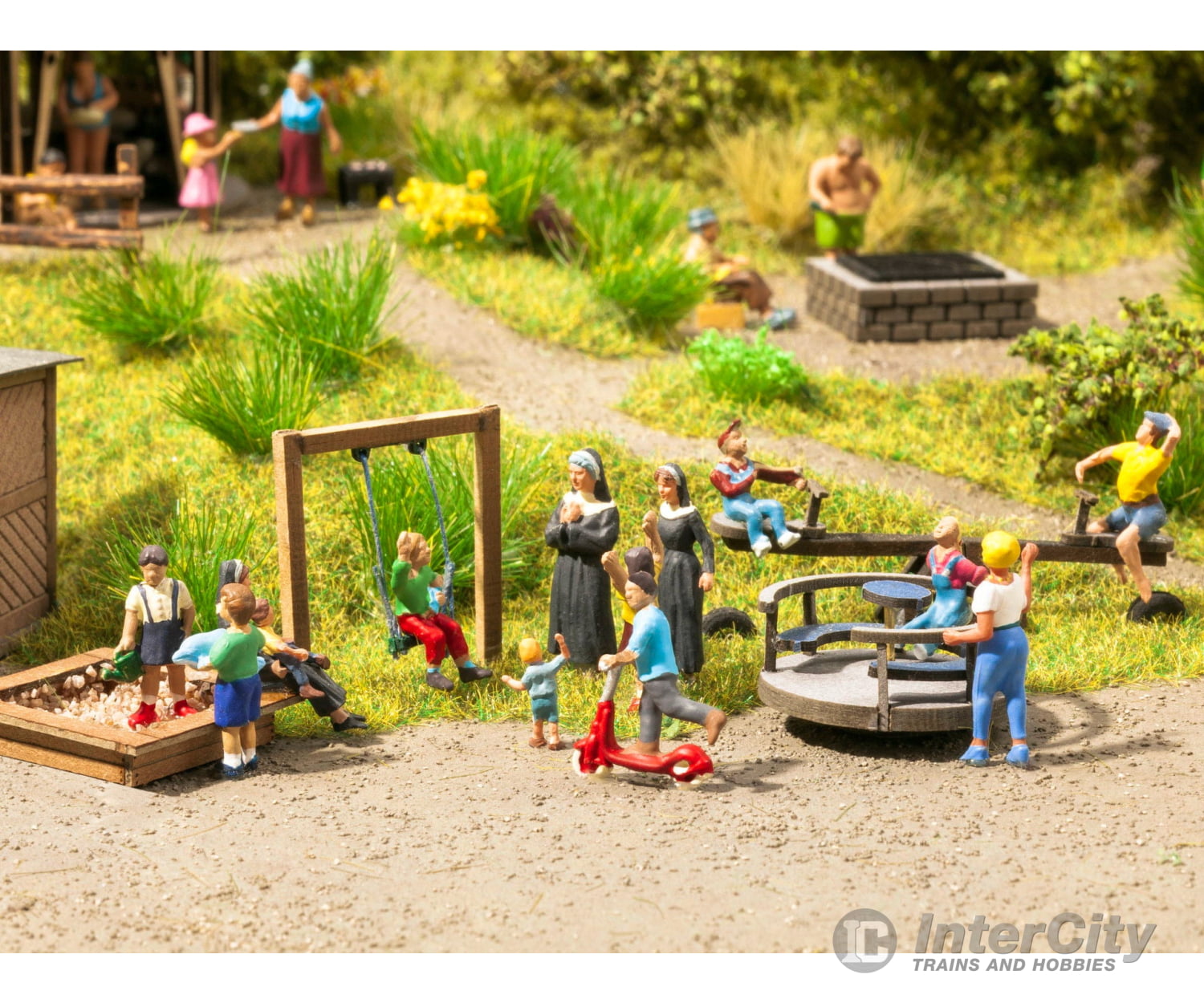 Noch 14368 HO Playground Equipment Scenery Details