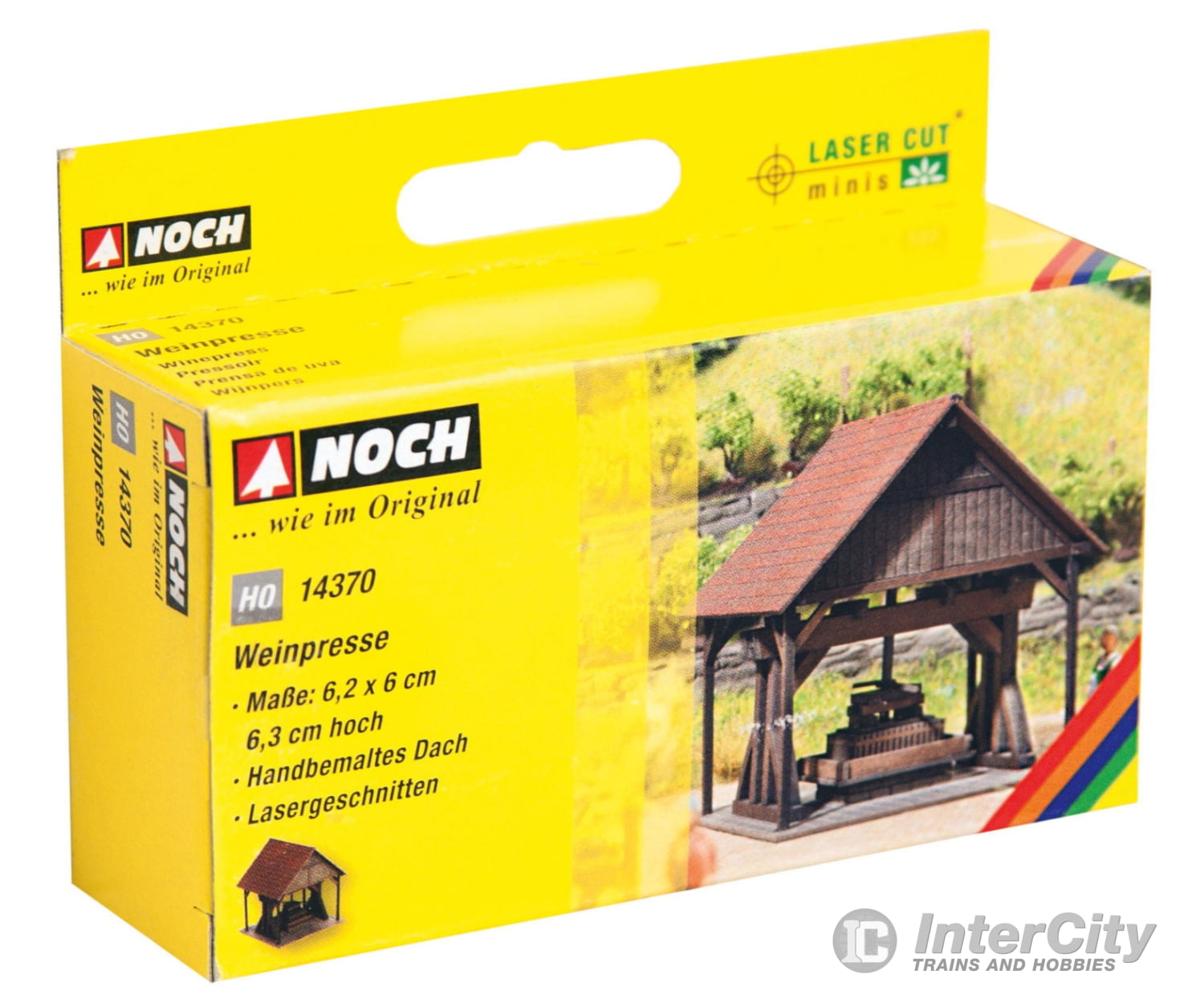 Noch 14370 HO Winepress Scenery Details