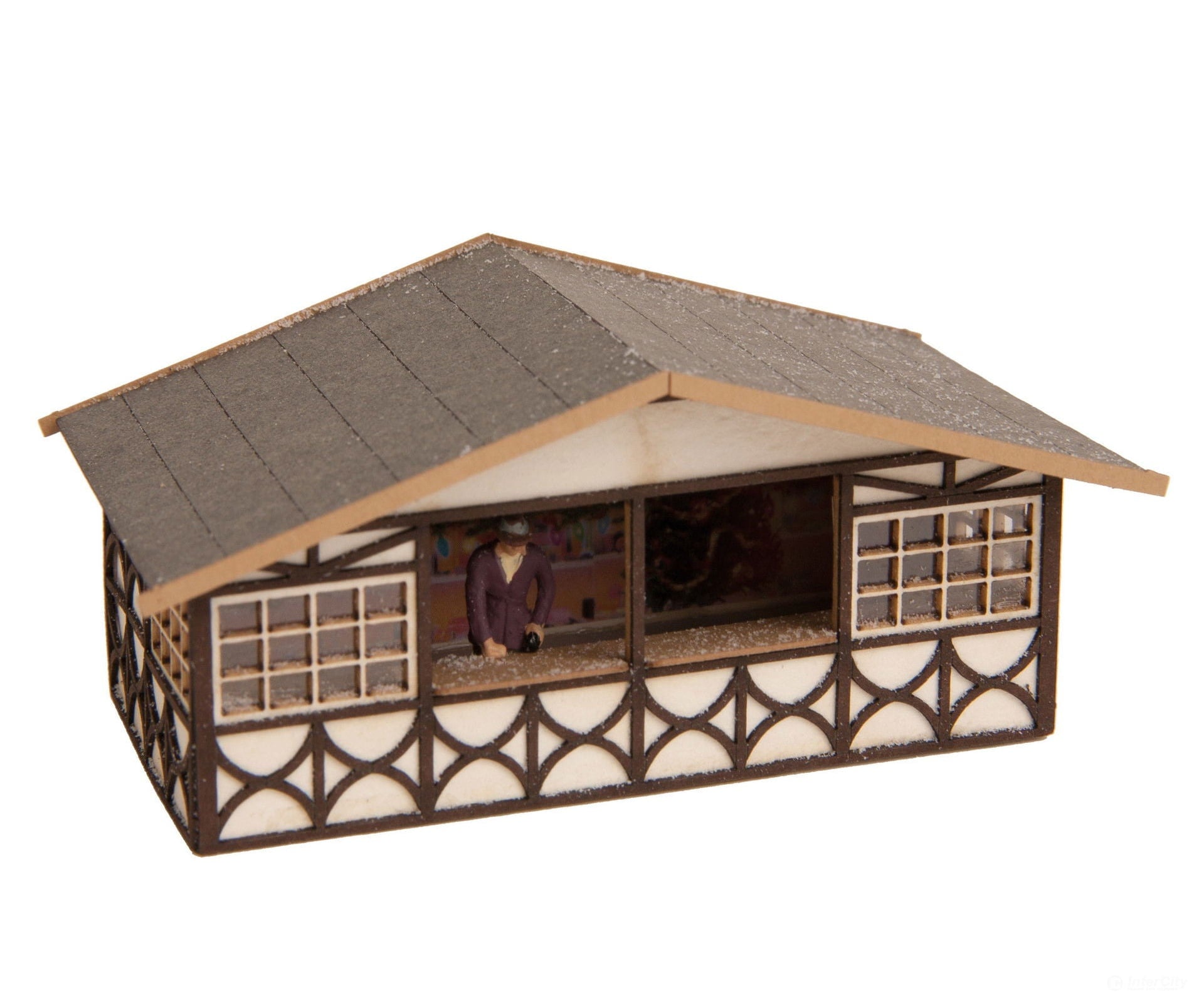 Noch 14392 HO Christmas Market Stall Scenery Details
