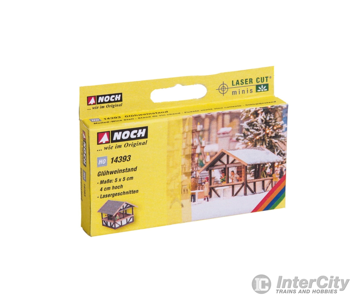 Noch 14393 HO Mulled Wine Stall Scenery Details