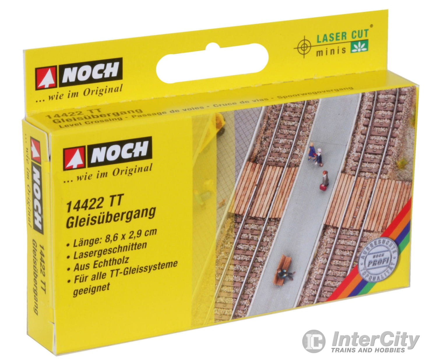 Noch 14422 TT Level Crossing Scenery Details
