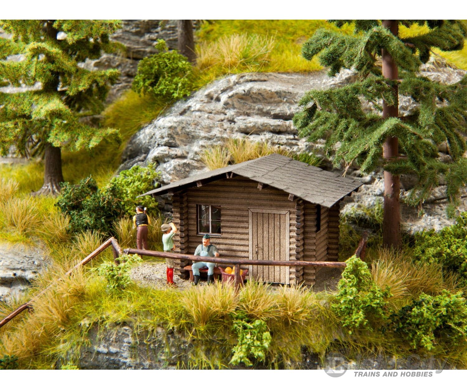 Noch 14434 TT Forest Hut Scenery Details