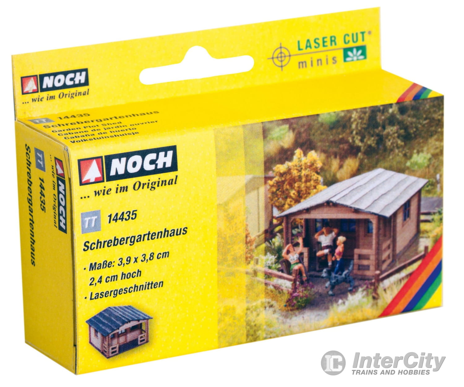 Noch 14435 TT Allotment house Scenery Details