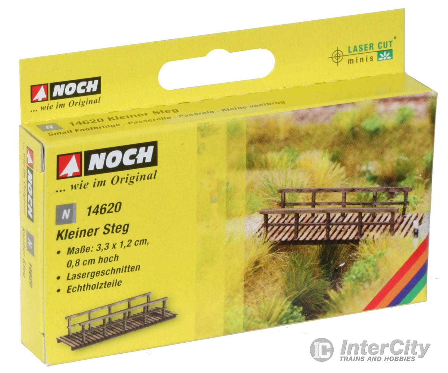 Noch 14620 N Small Footbridge Scenery Details