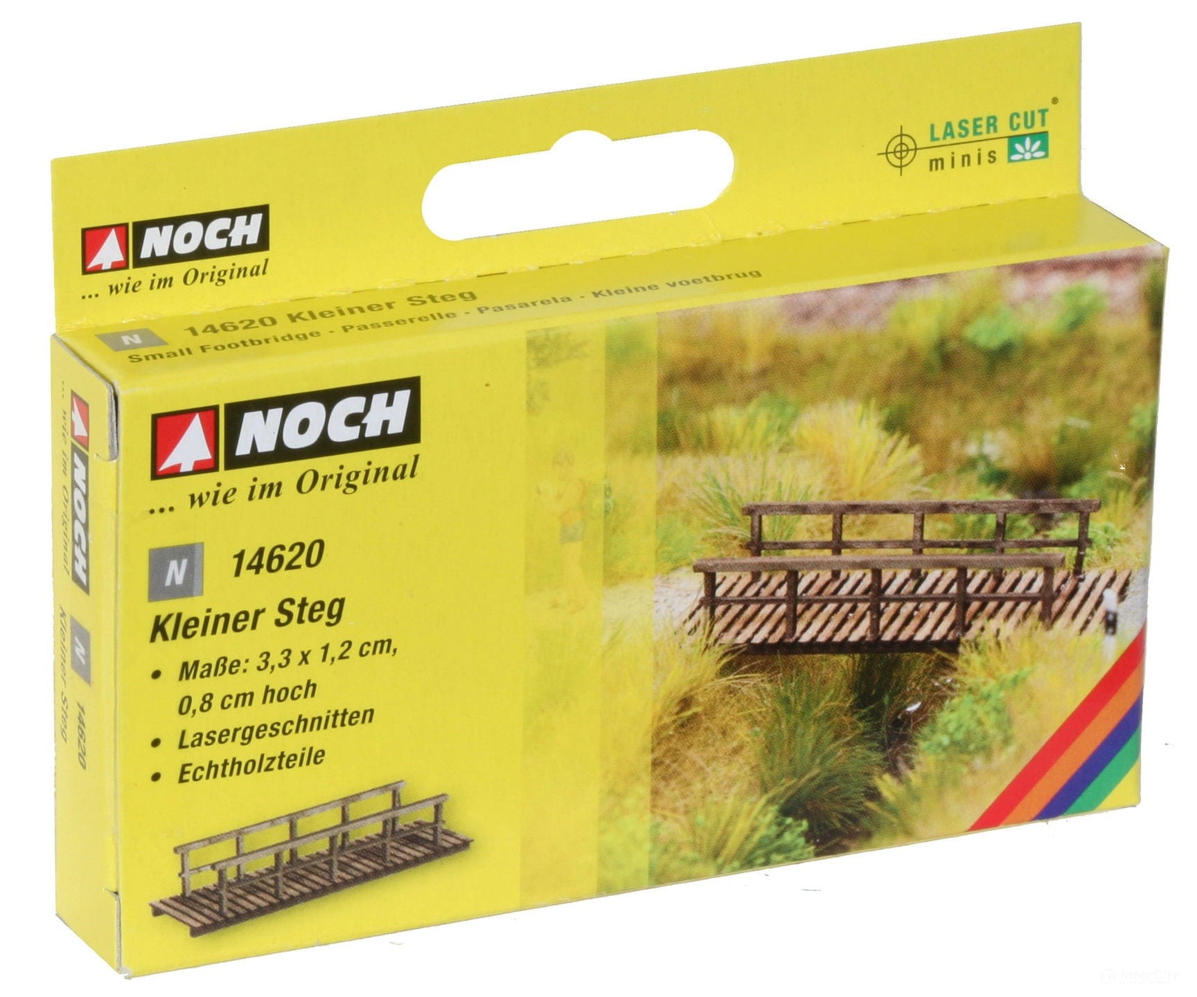 Noch 14620 N Small Footbridge Scenery Details