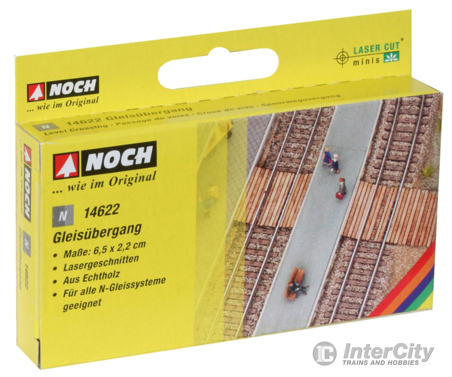 Noch 14622 N Level Crossing Scenery Details