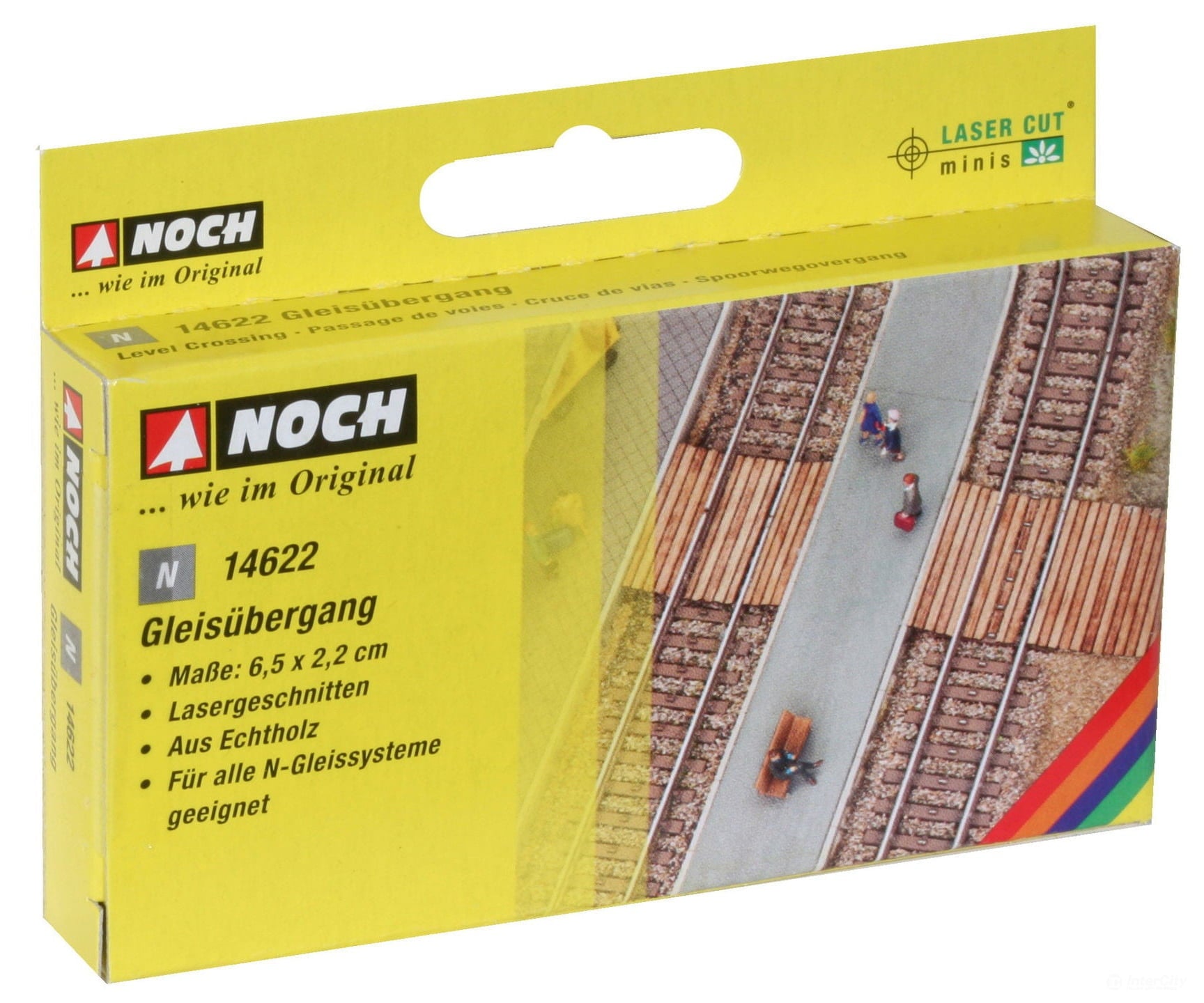 Noch 14622 N Level Crossing Scenery Details