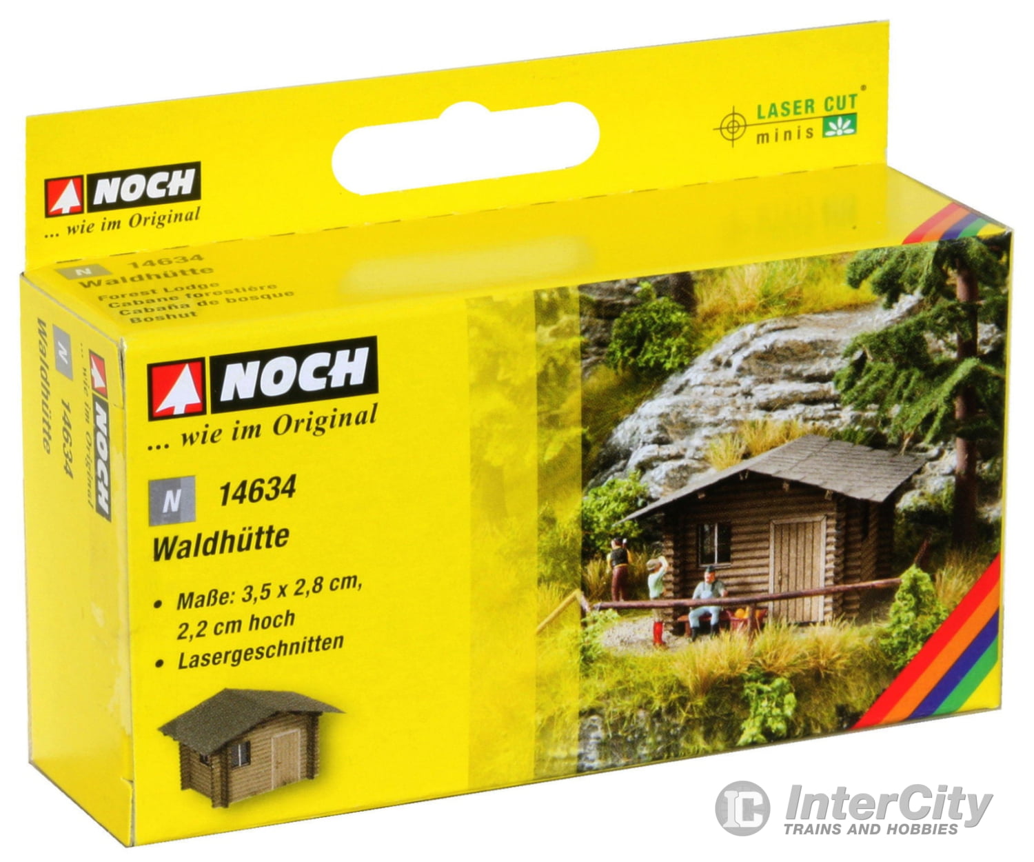 Noch 14634 N Forest Hut Scenery Details