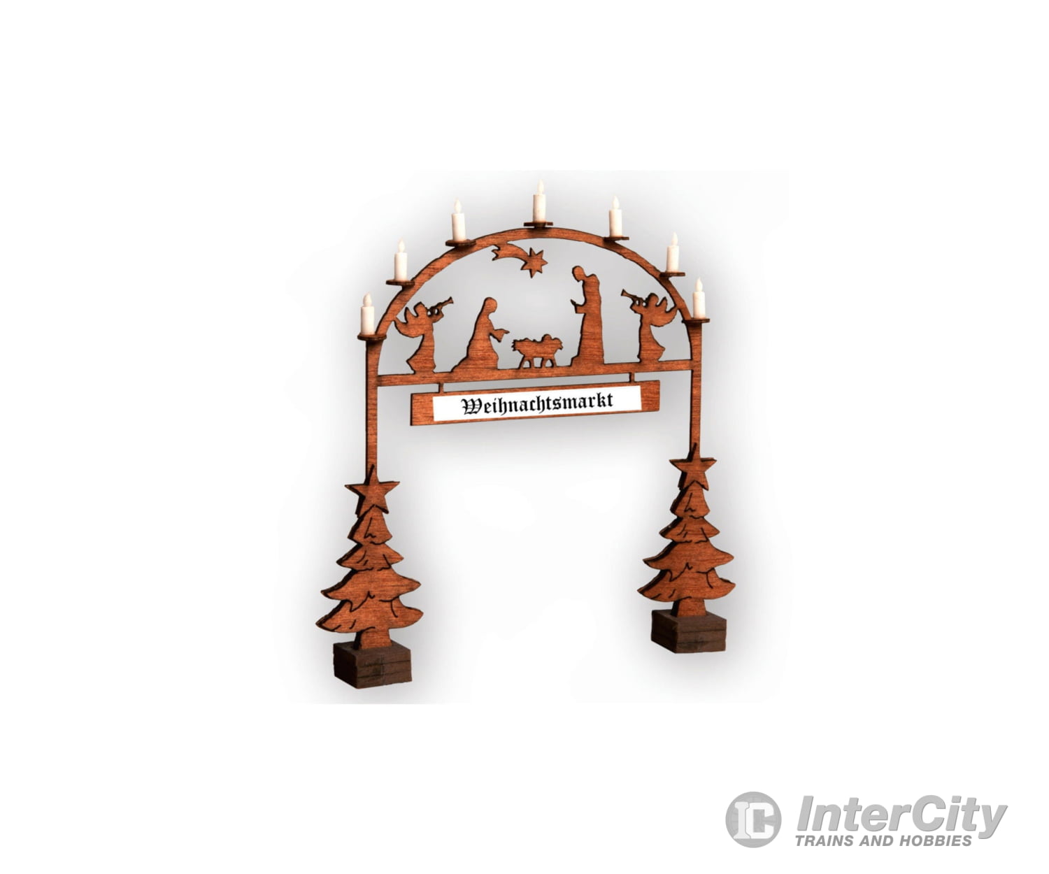 Noch 14681 N Christmas Market Entry Arch Scenery Details