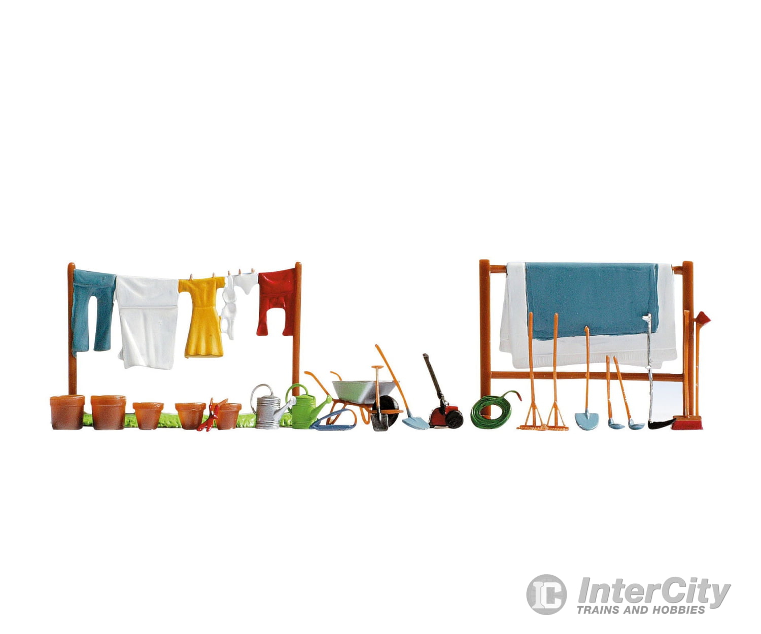 Noch 14800 HO Garden Tools Scenery Details