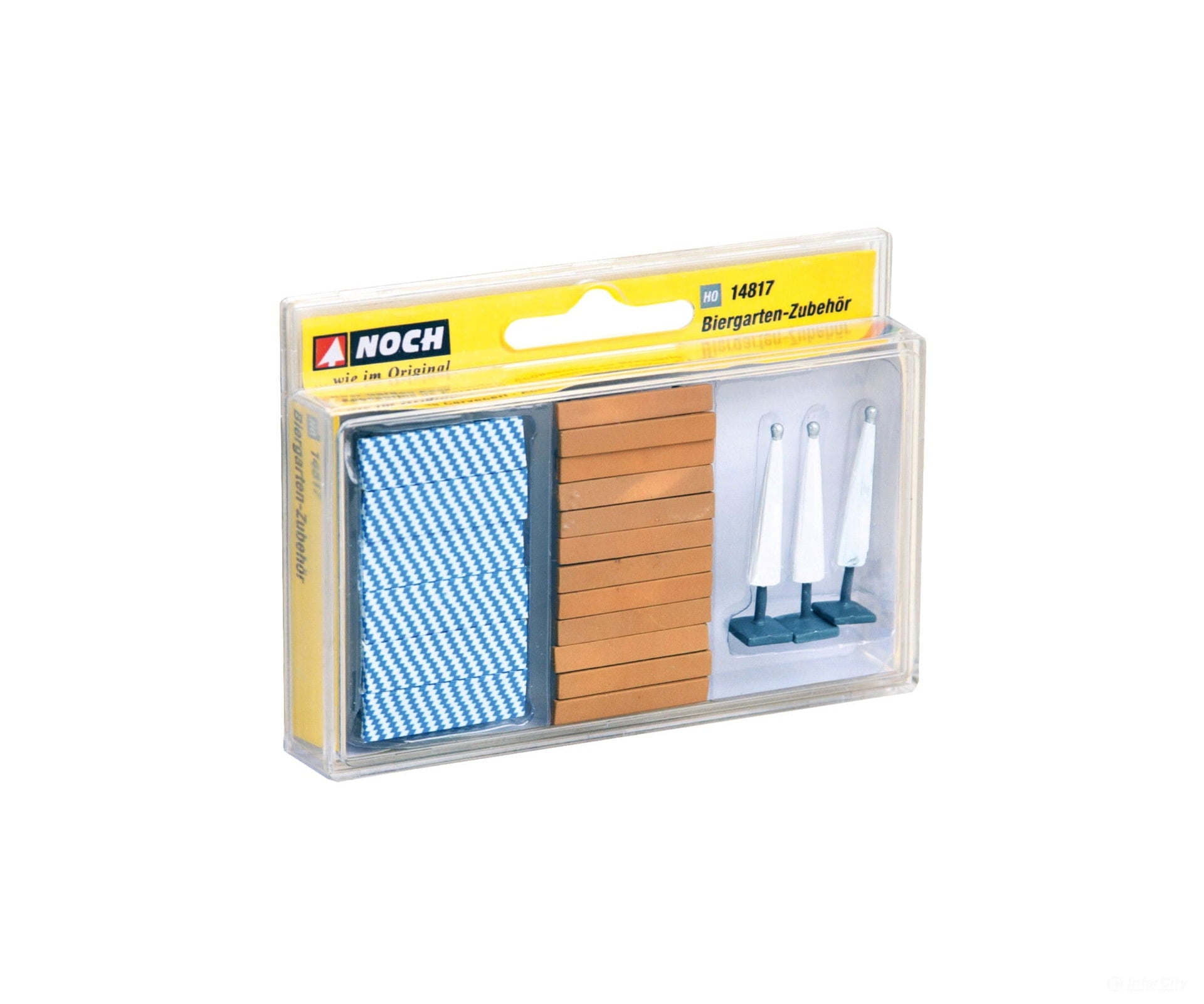 Noch 14817 HO Beer Garden Accessories Scenery Details