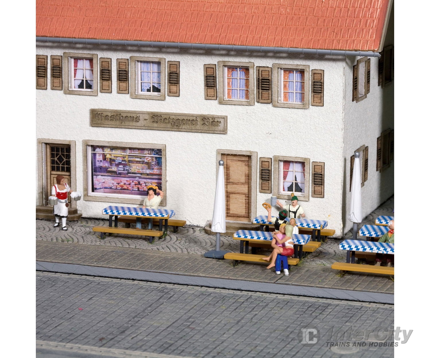 Noch 14817 HO Beer Garden Accessories Scenery Details