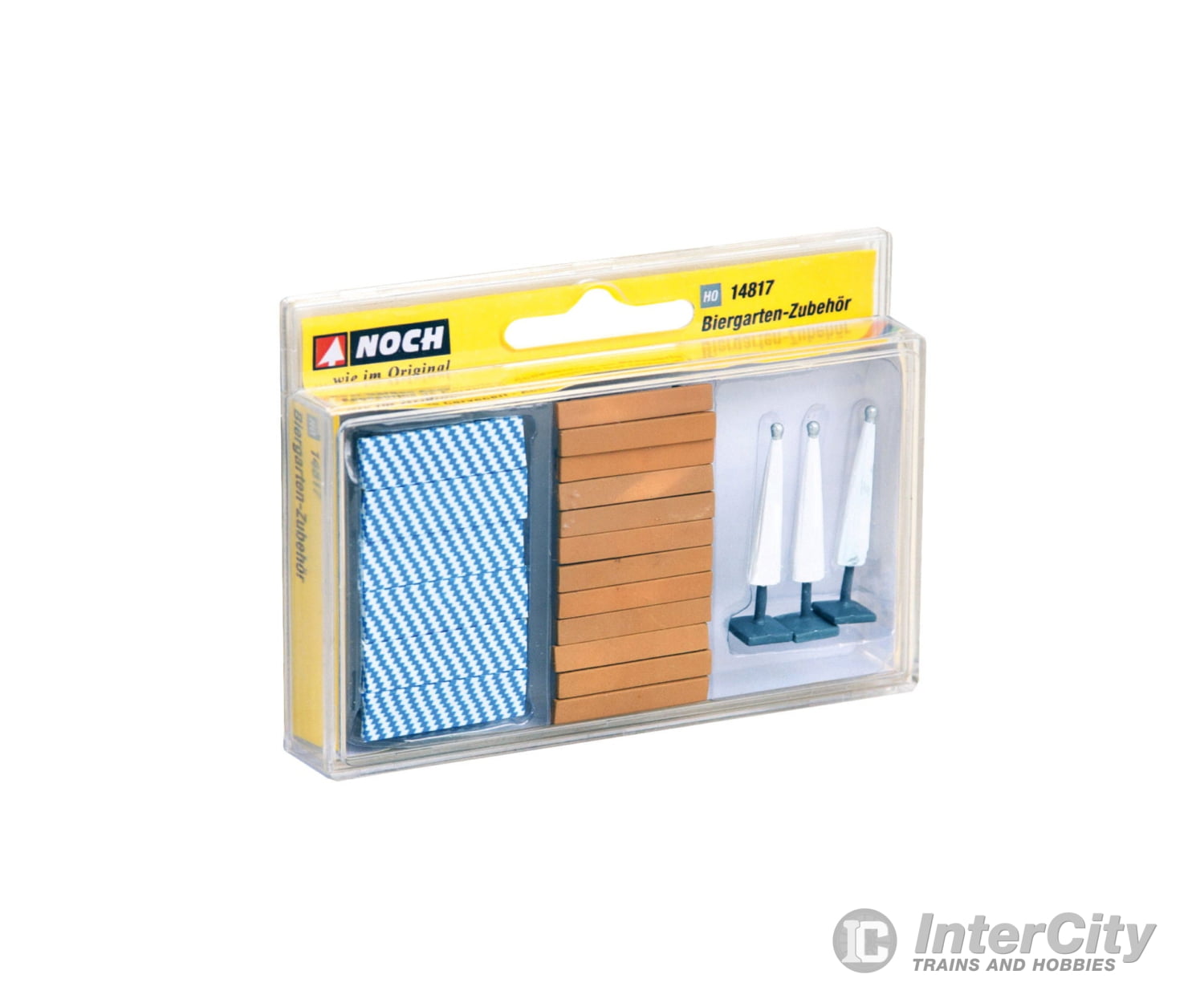 Noch 14817 HO Beer Garden Accessories Scenery Details