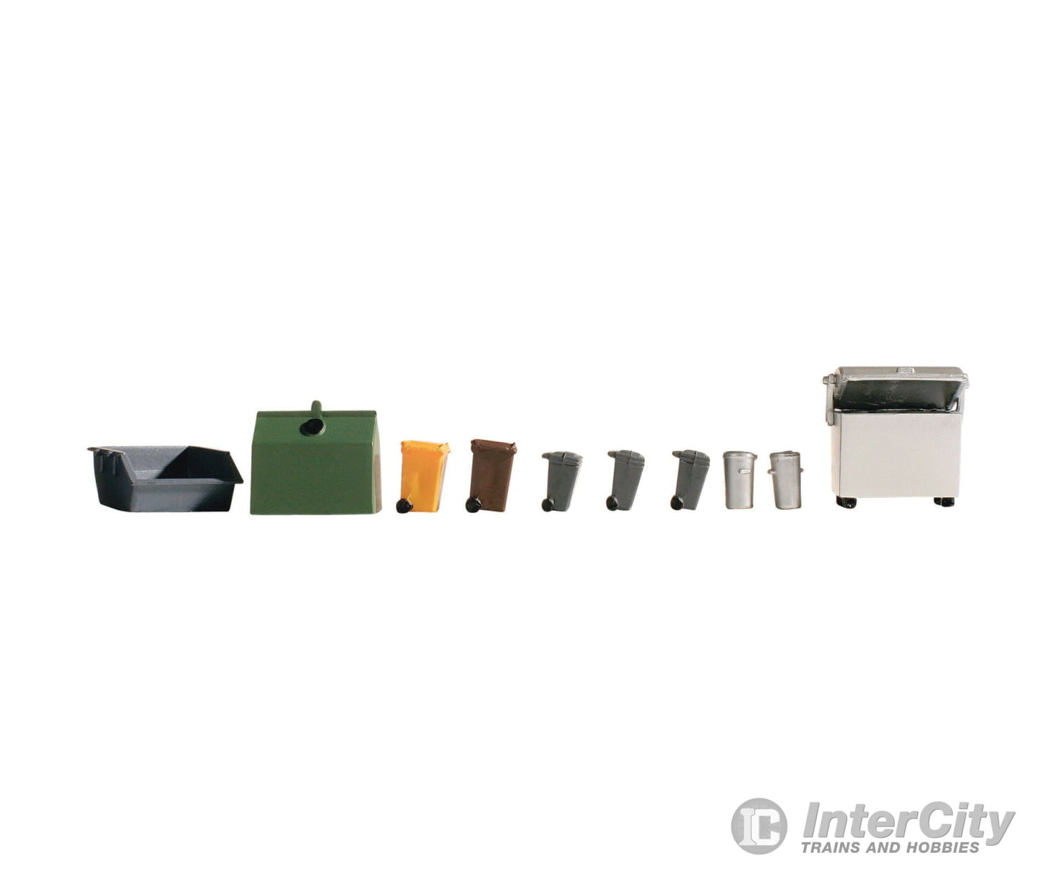 Noch 14825 HO Müllbehälter Scenery Details